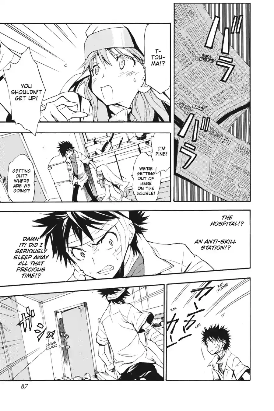 Toaru Majutsu no Index Chapter 8.1 page 1 - 