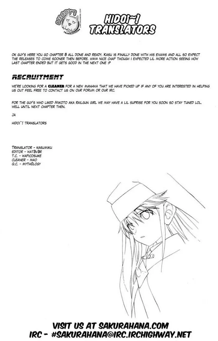 Toaru Majutsu no Index Chapter 8 page 33 - 