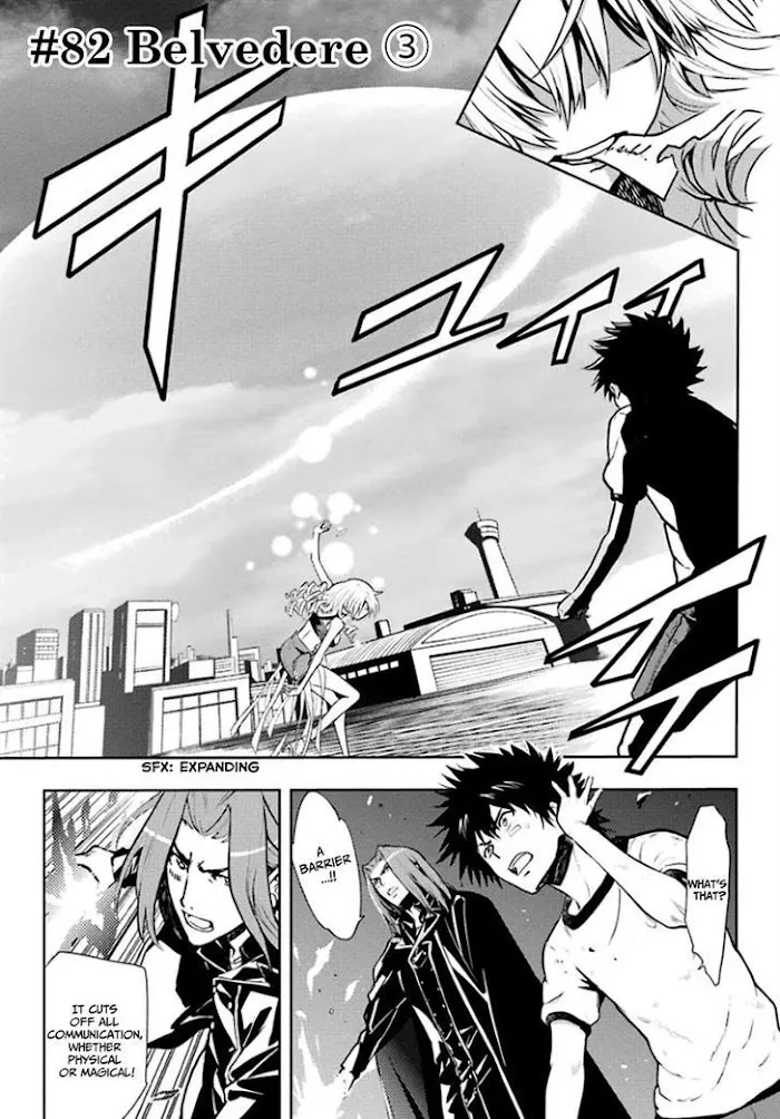 Toaru Majutsu no Index Chapter 82 page 1 - 