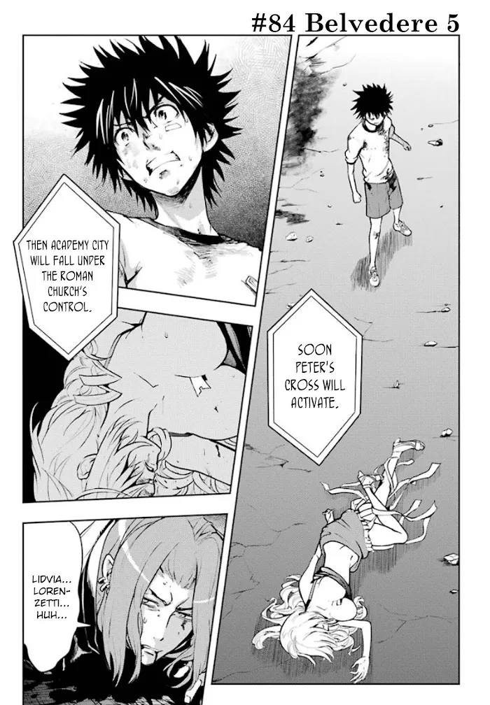 Toaru Majutsu no Index Chapter 84 page 1 - 
