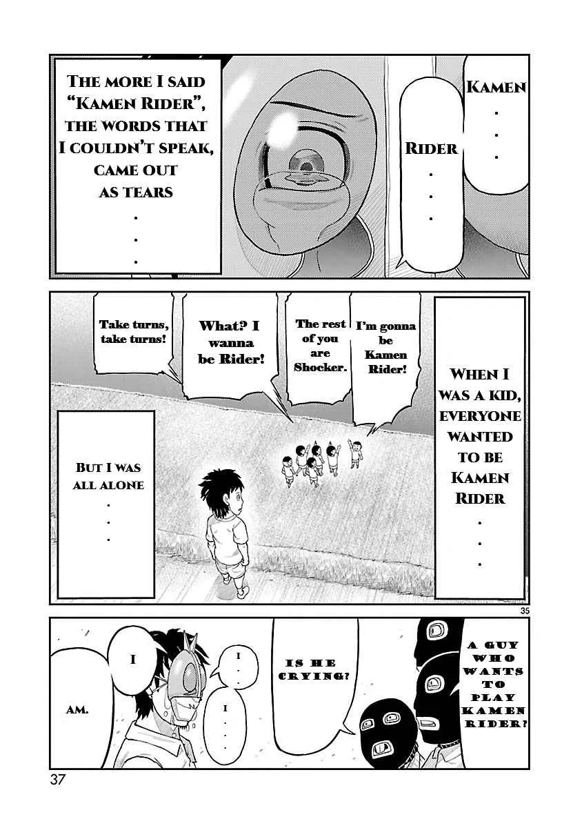 Tojima Wants to Be a Kamen Rider Chapter 1 page 33 - 