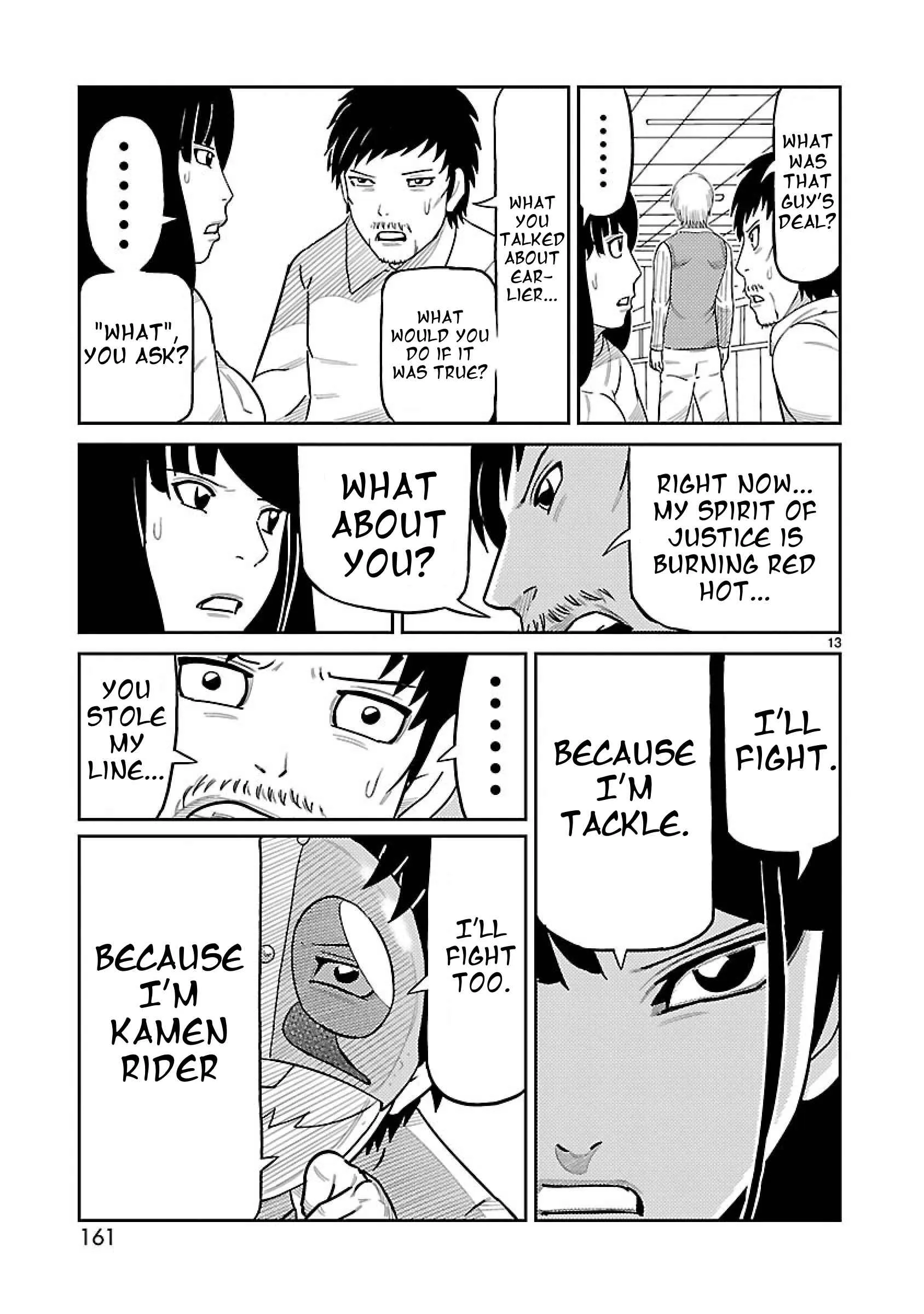 Tojima Wants to Be a Kamen Rider Chapter 4 page 14 - 