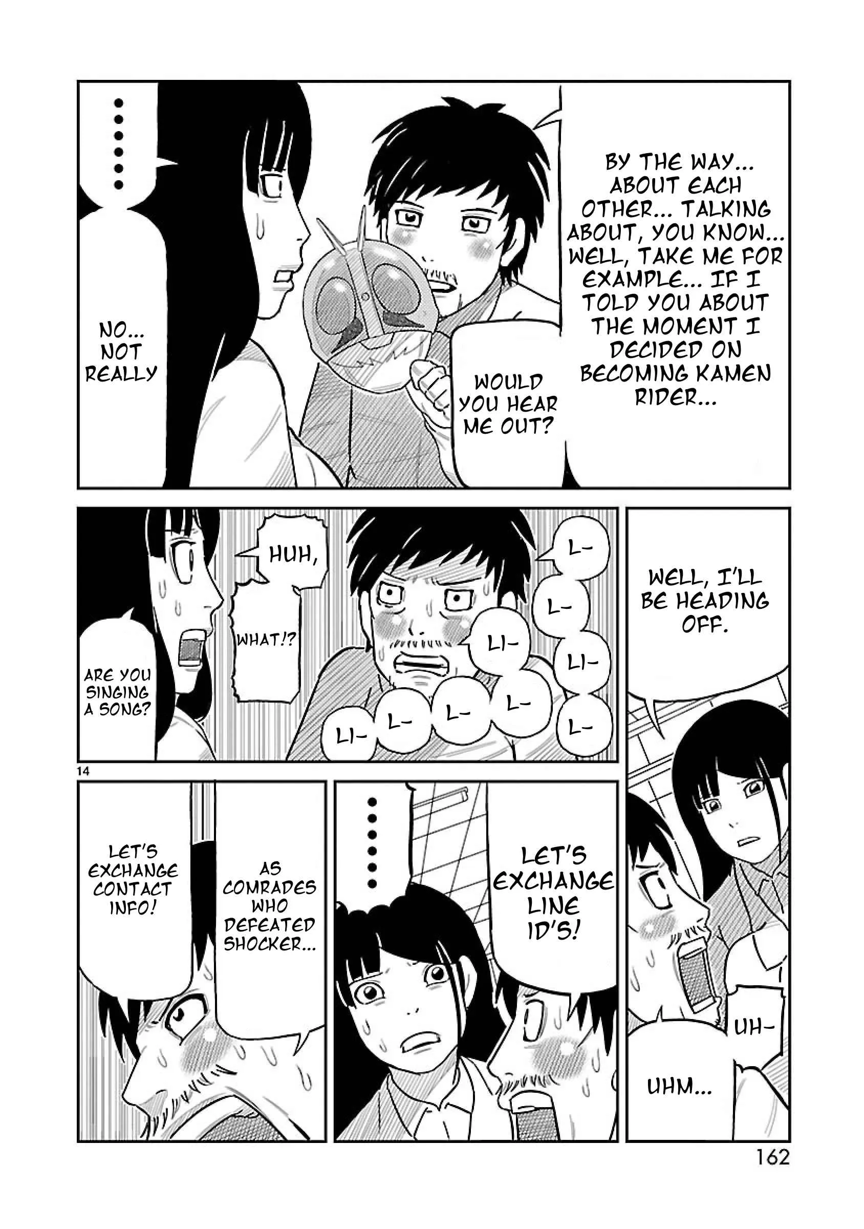 Tojima Wants to Be a Kamen Rider Chapter 4 page 15 - 