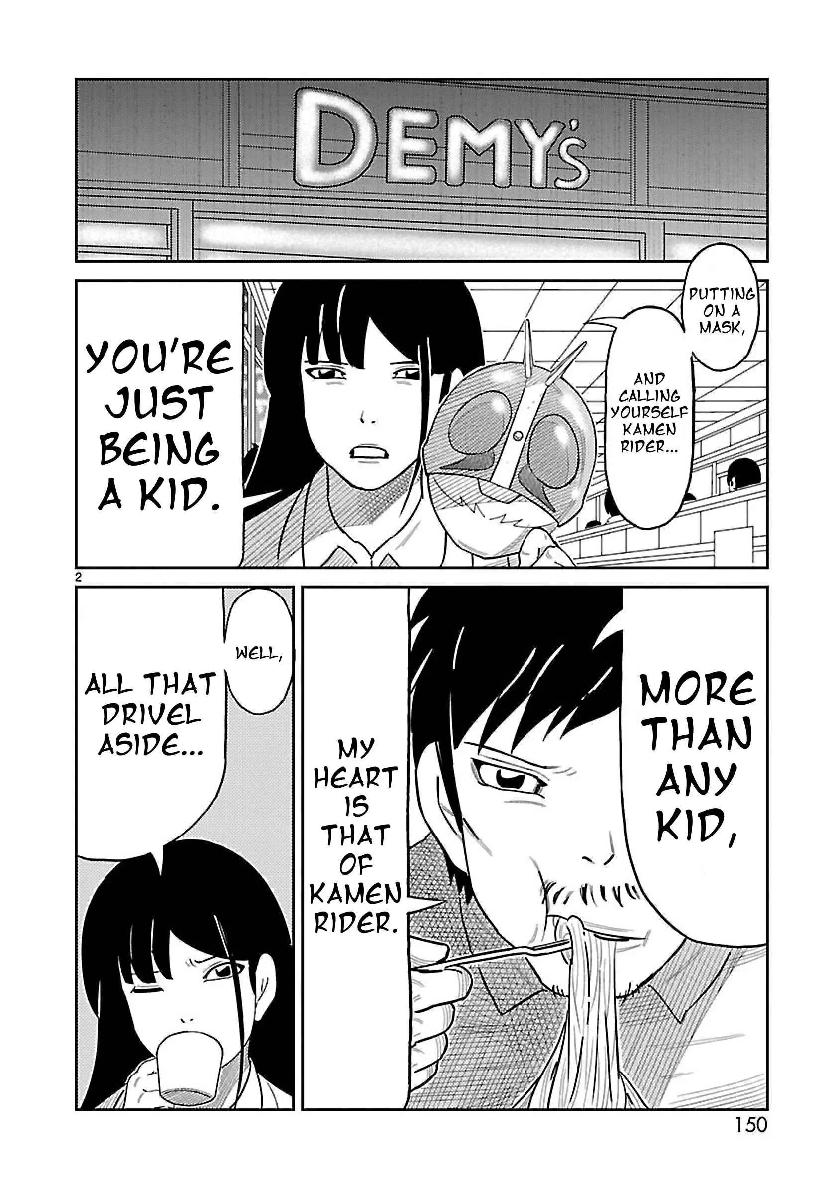 Tojima Wants to Be a Kamen Rider Chapter 4 page 4 - 