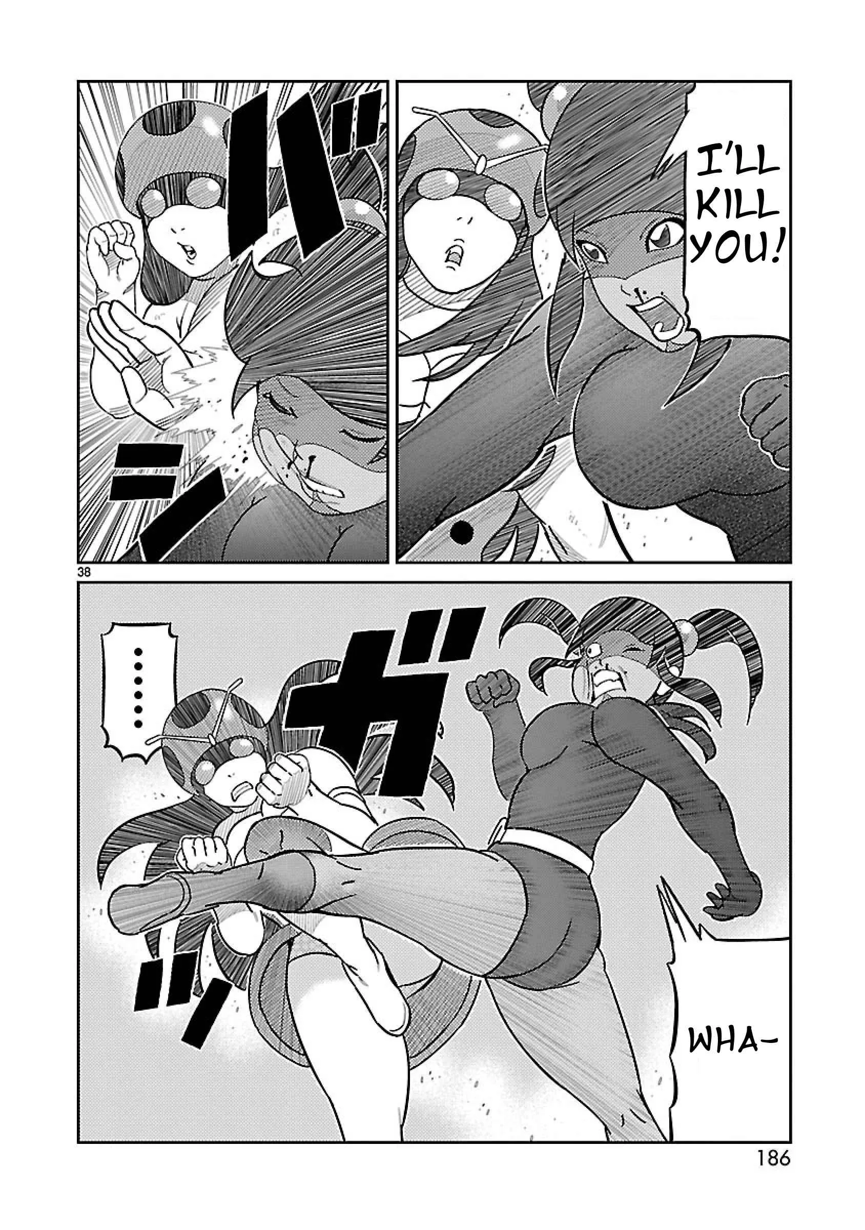 Tojima Wants to Be a Kamen Rider Chapter 4 page 32 - 