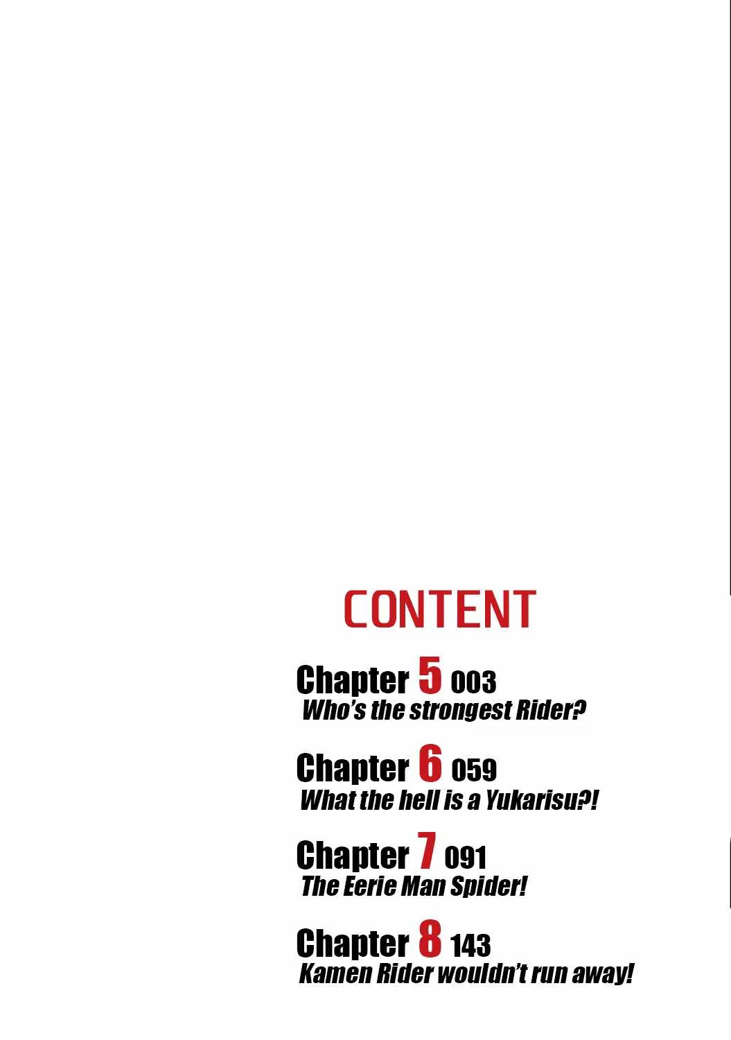 Tojima Wants to Be a Kamen Rider Chapter 5 page 1 - 