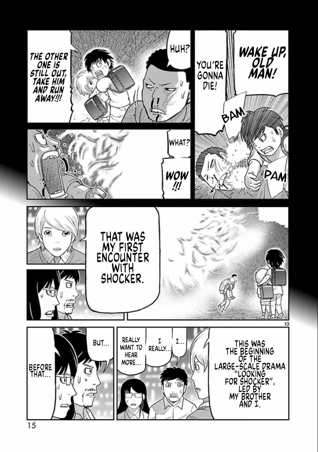 Tojima Wants to Be a Kamen Rider Chapter 5 page 13 - 