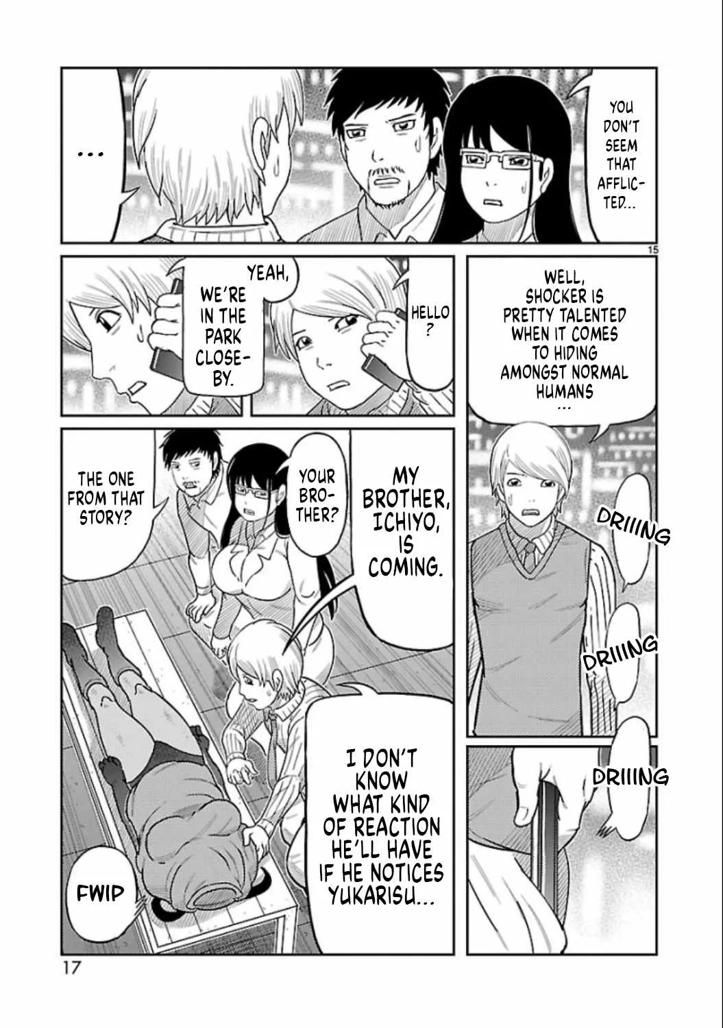 Tojima Wants to Be a Kamen Rider Chapter 5 page 15 - 