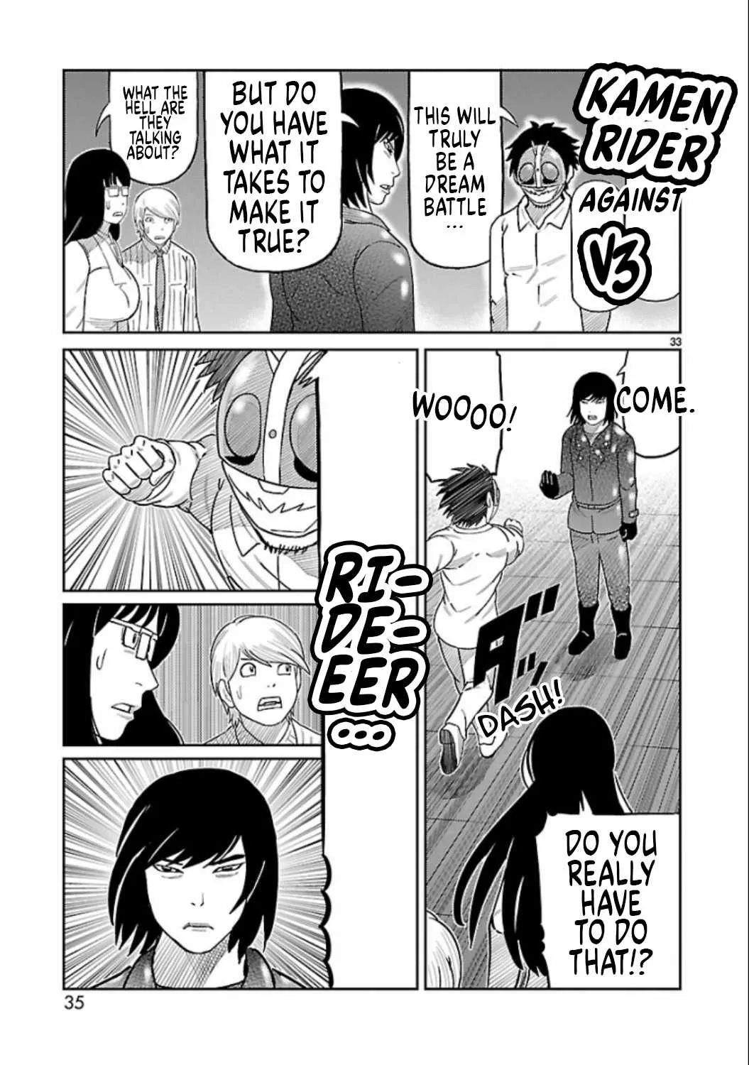 Tojima Wants to Be a Kamen Rider Chapter 5 page 28 - 