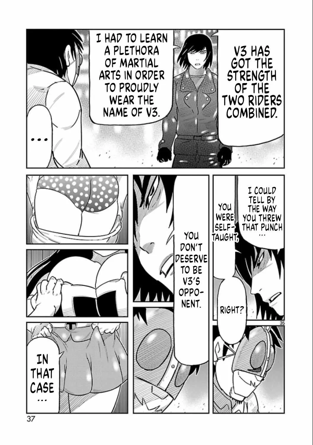 Tojima Wants to Be a Kamen Rider Chapter 5 page 30 - 