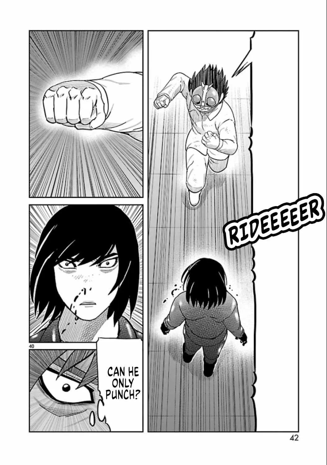 Tojima Wants to Be a Kamen Rider Chapter 5 page 34 - 