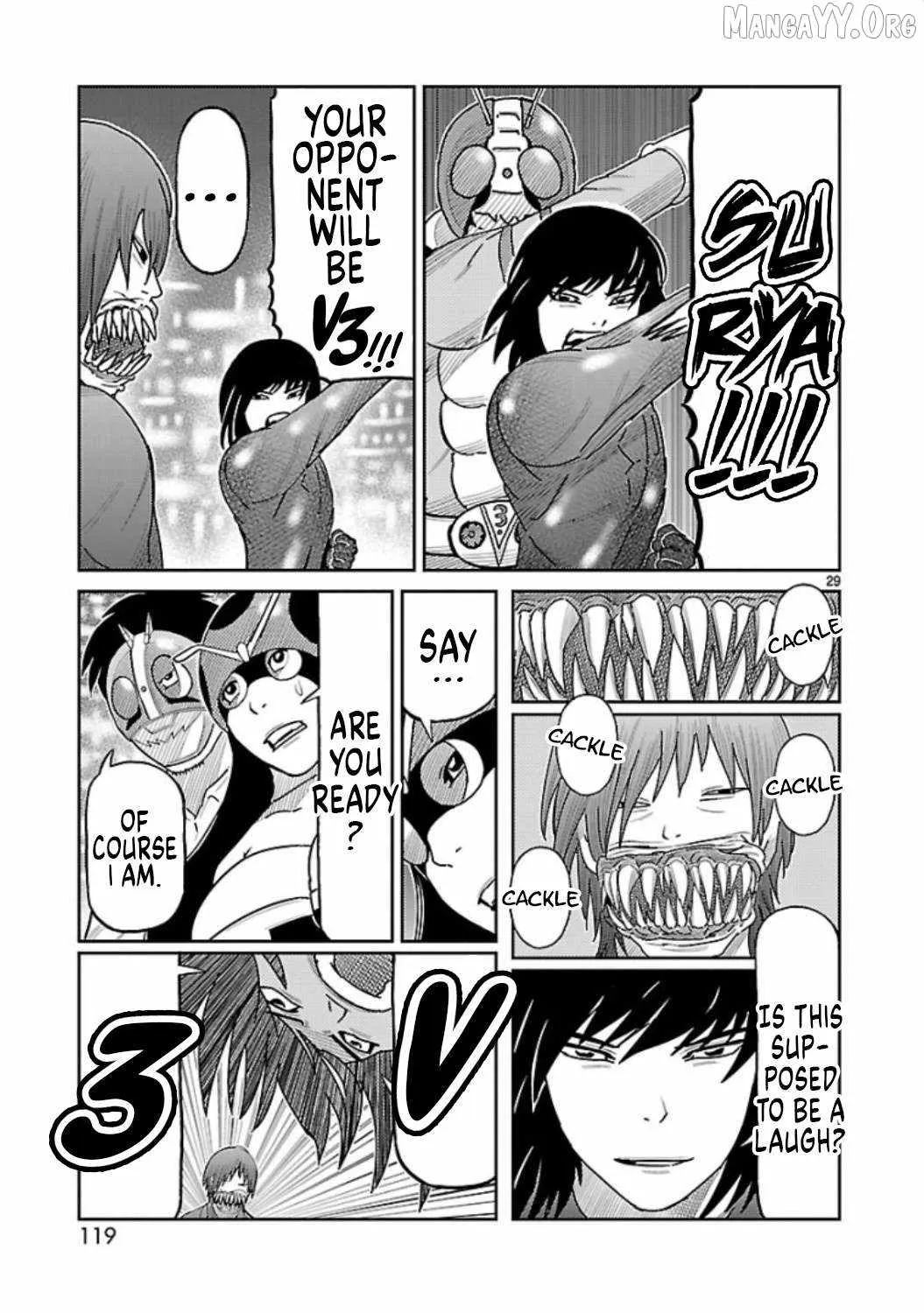 Tojima Wants to Be a Kamen Rider Chapter 7 page 19 - 