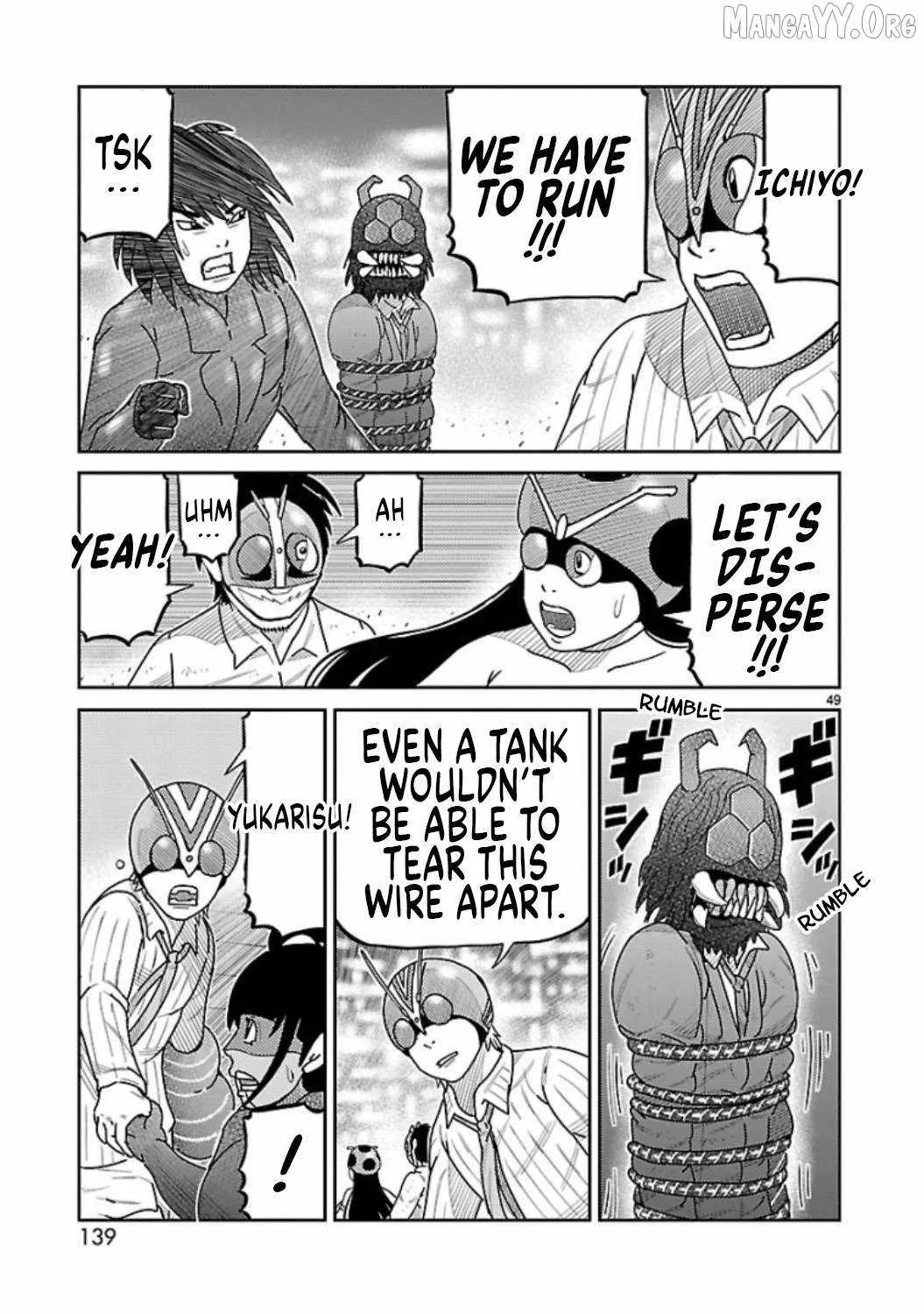 Tojima Wants to Be a Kamen Rider Chapter 7 page 30 - 
