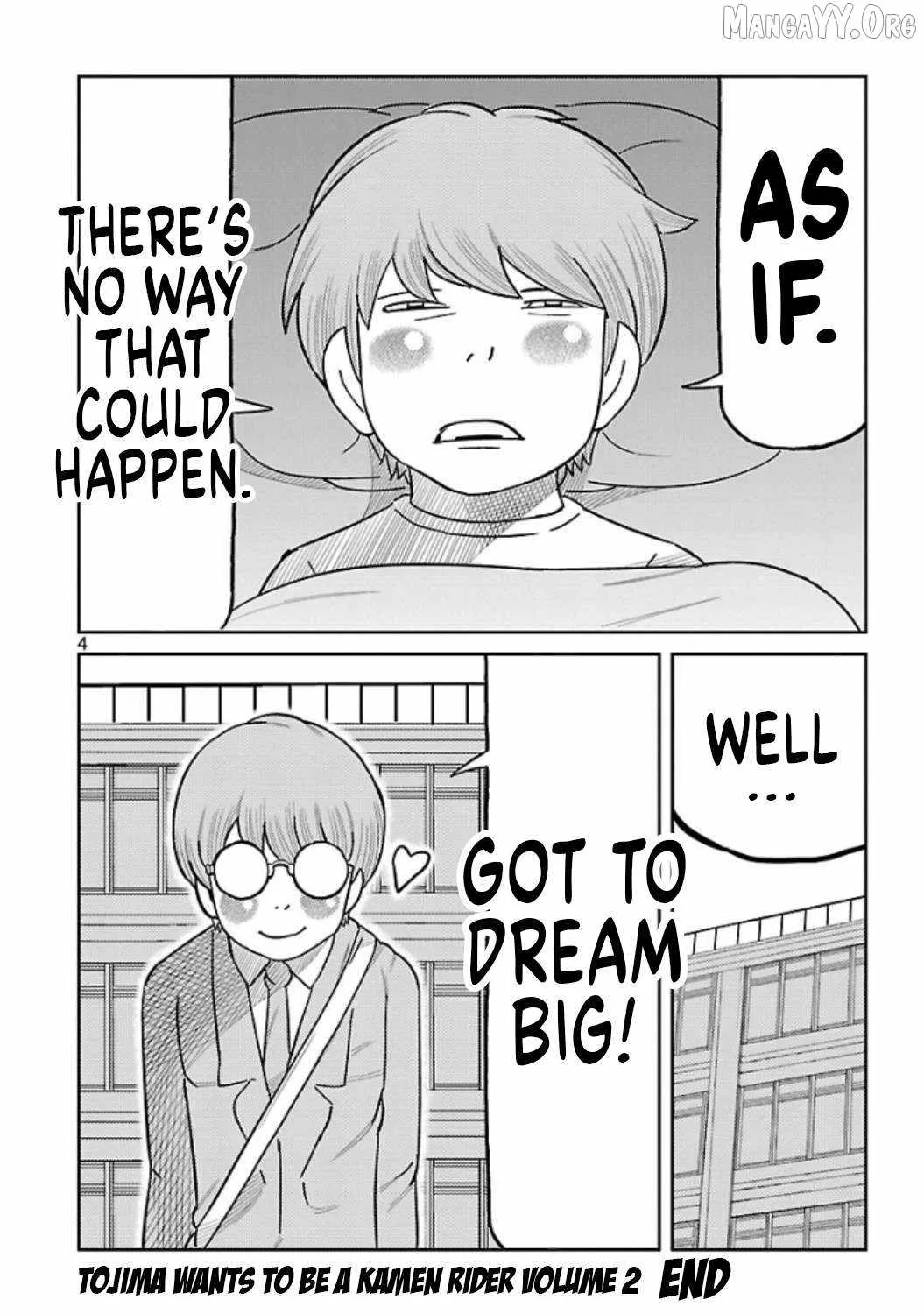 Tojima Wants to Be a Kamen Rider Chapter 8.5 page 3 - 