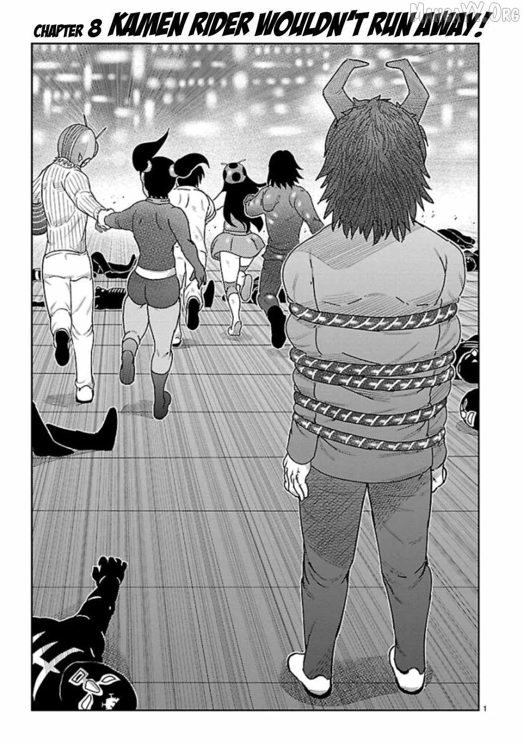 Tojima Wants to Be a Kamen Rider Chapter 8 page 1 - 