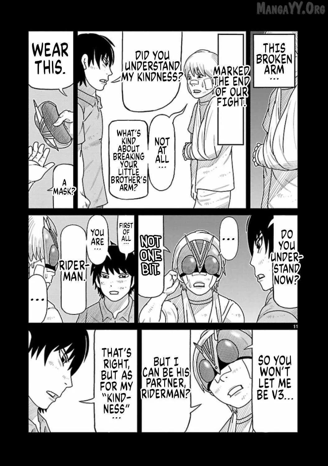Tojima Wants to Be a Kamen Rider Chapter 8 page 11 - 