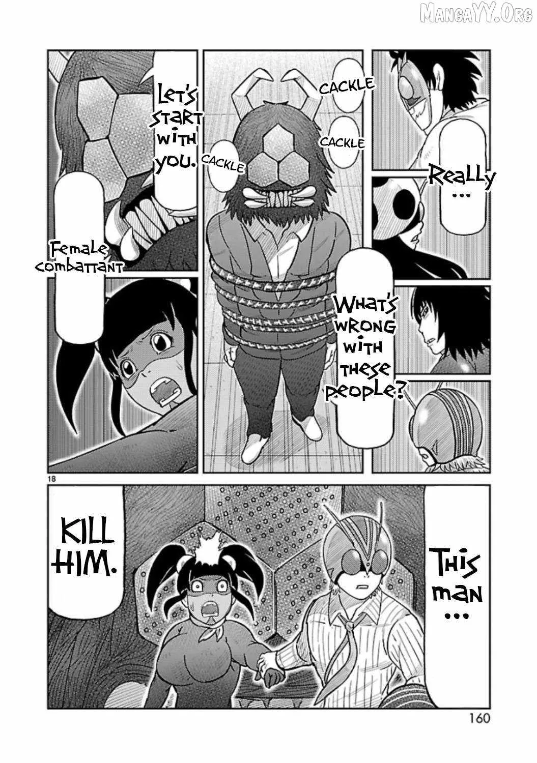 Tojima Wants to Be a Kamen Rider Chapter 8 page 16 - 