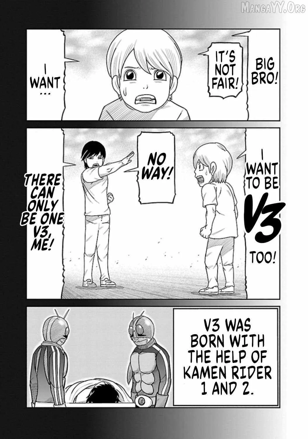 Tojima Wants to Be a Kamen Rider Chapter 8 page 3 - 
