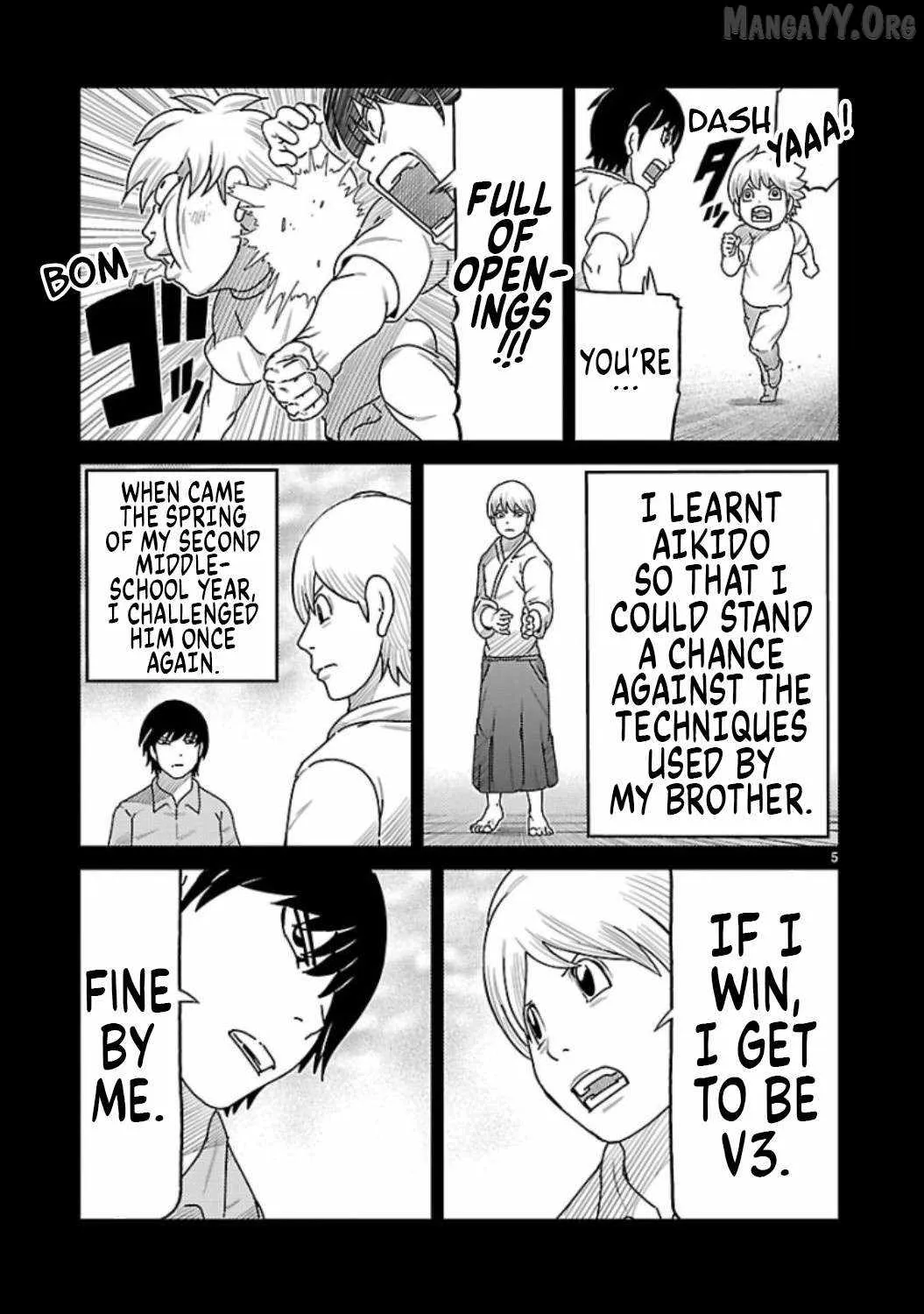 Tojima Wants to Be a Kamen Rider Chapter 8 page 5 - 