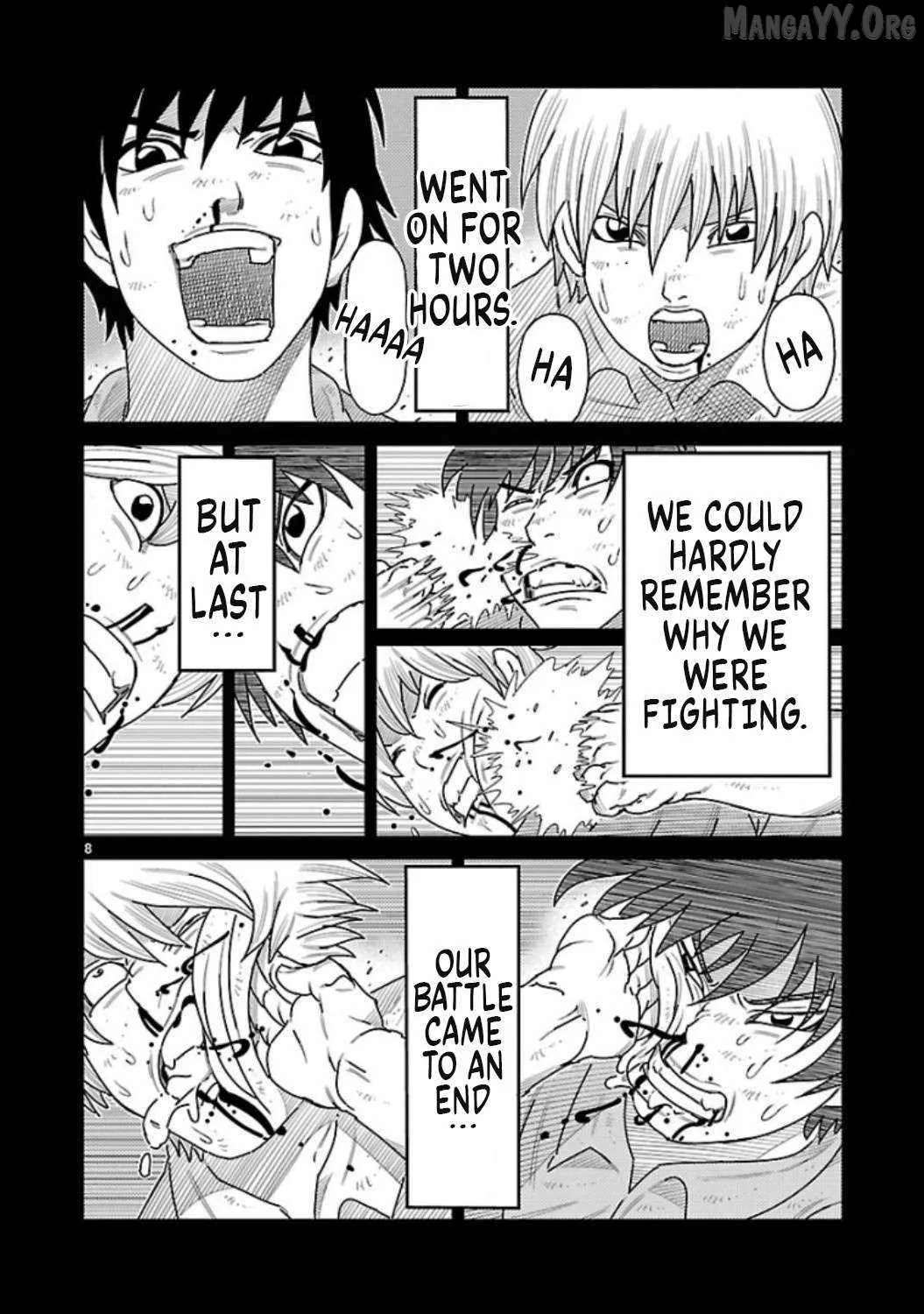 Tojima Wants to Be a Kamen Rider Chapter 8 page 8 - 