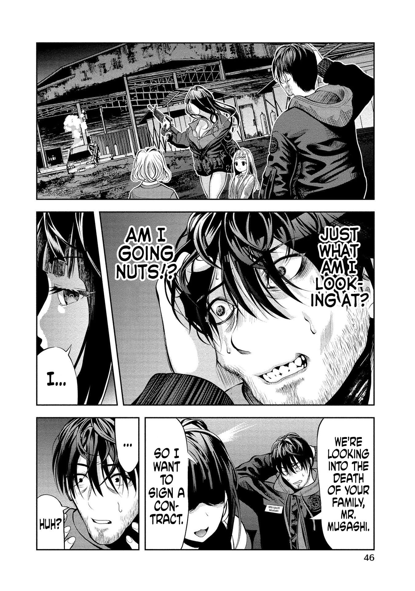 Toki wo Tomeru Shokeinin wa Gisoutsuma Chapter 1 page 43 - 
