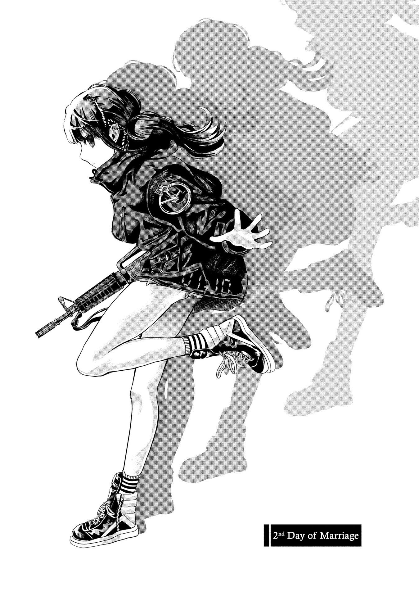 Toki wo Tomeru Shokeinin wa Gisoutsuma Chapter 2 page 1 - 