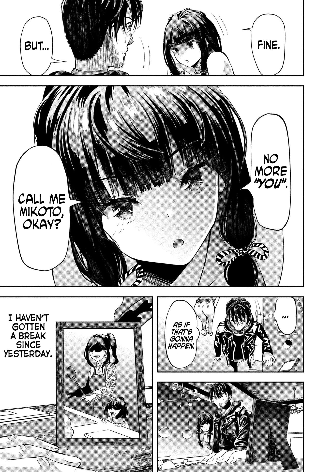 Toki wo Tomeru Shokeinin wa Gisoutsuma Chapter 2 page 7 - 