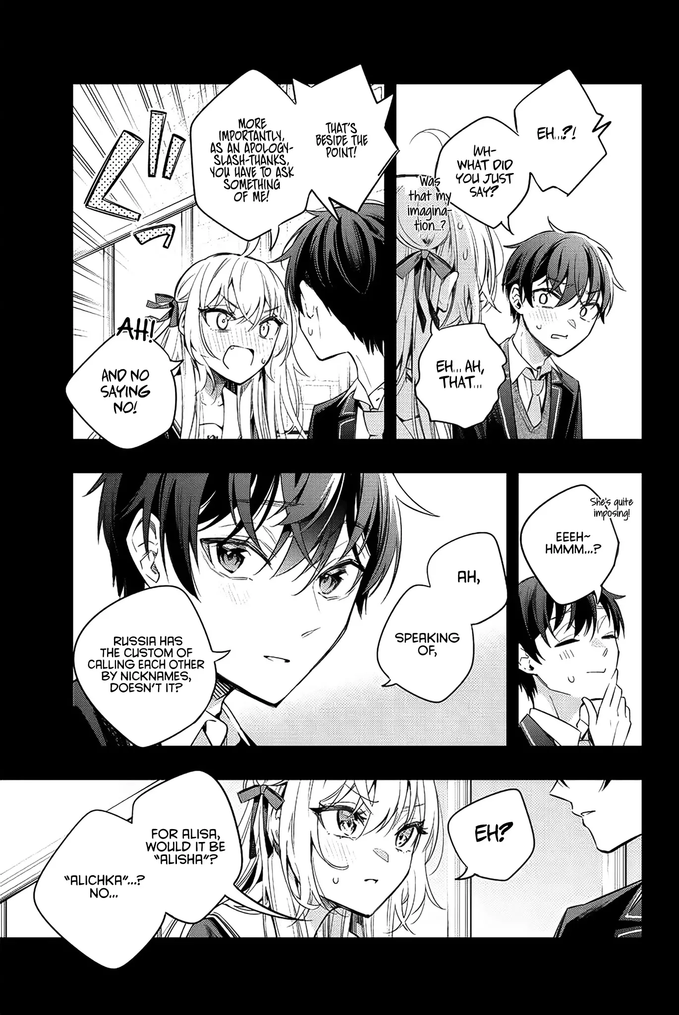 Tokidoki Bosotto Russia-go de Dereru Tonari no Alya-san Chapter 13 page 10 - 