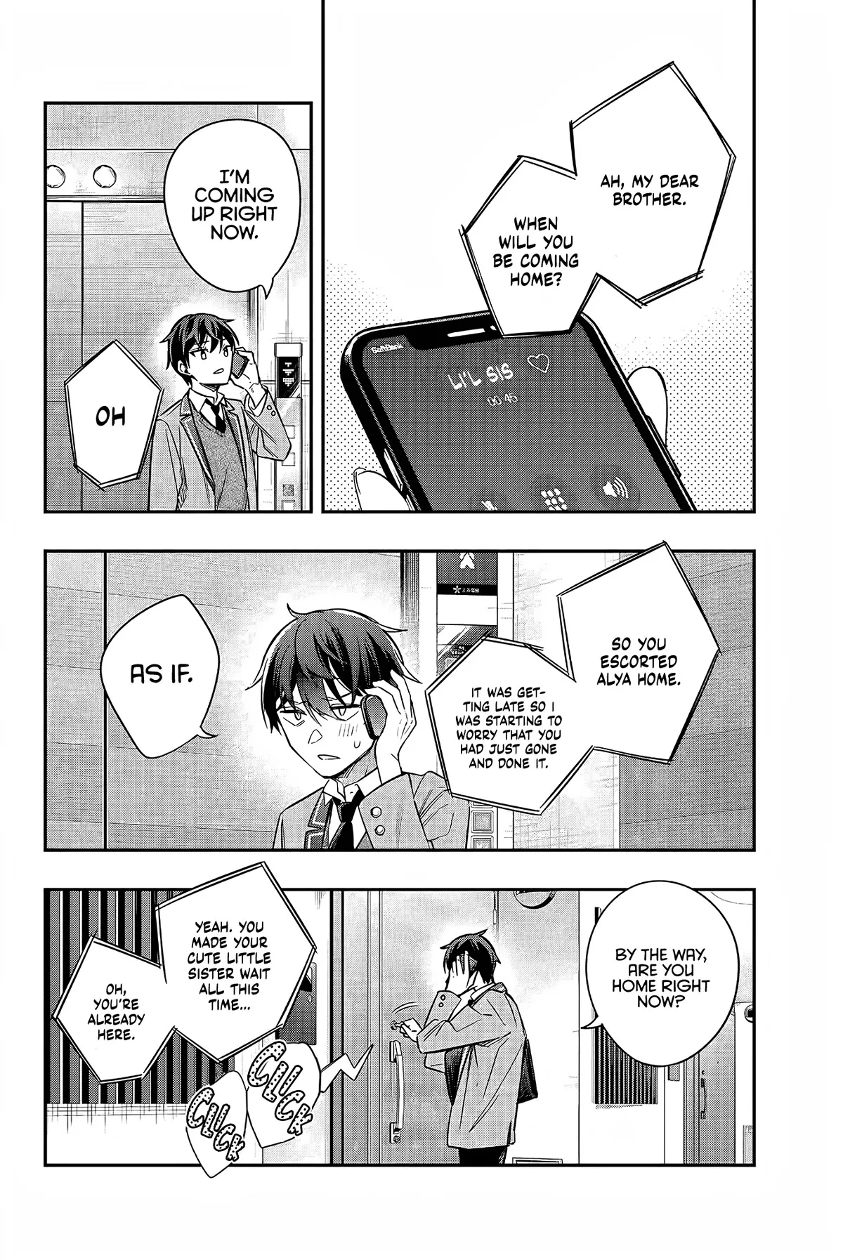 Tokidoki Bosotto Russia-go de Dereru Tonari no Alya-san Chapter 19 page 17 - 