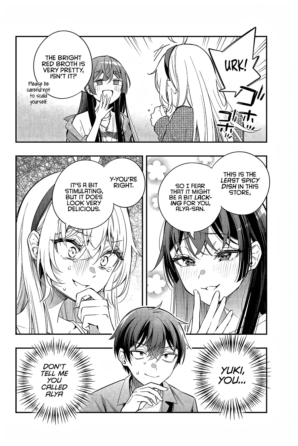 Tokidoki Bosotto Russia-go de Dereru Tonari no Alya-san Chapter 21 page 17 - 