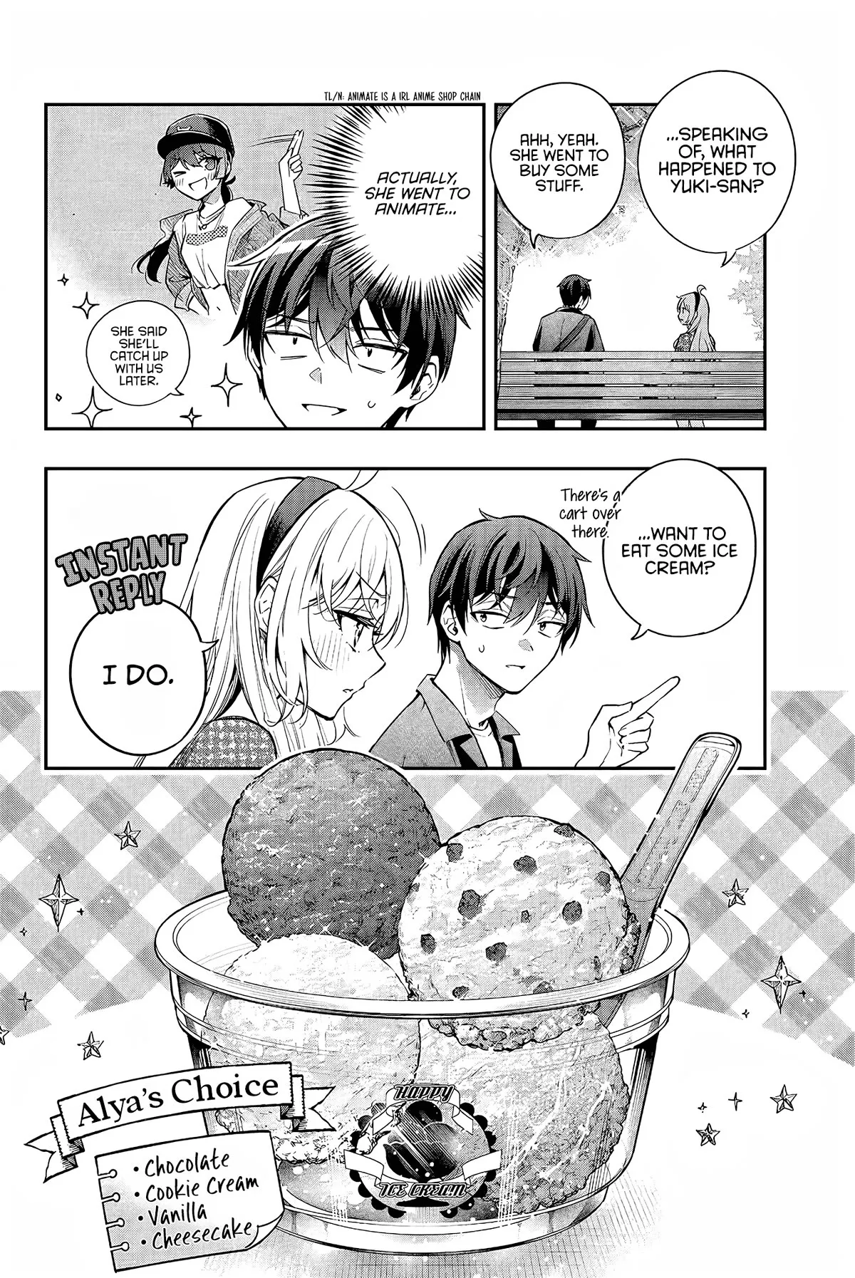 Tokidoki Bosotto Russia-go de Dereru Tonari no Alya-san Chapter 22 page 13 - 