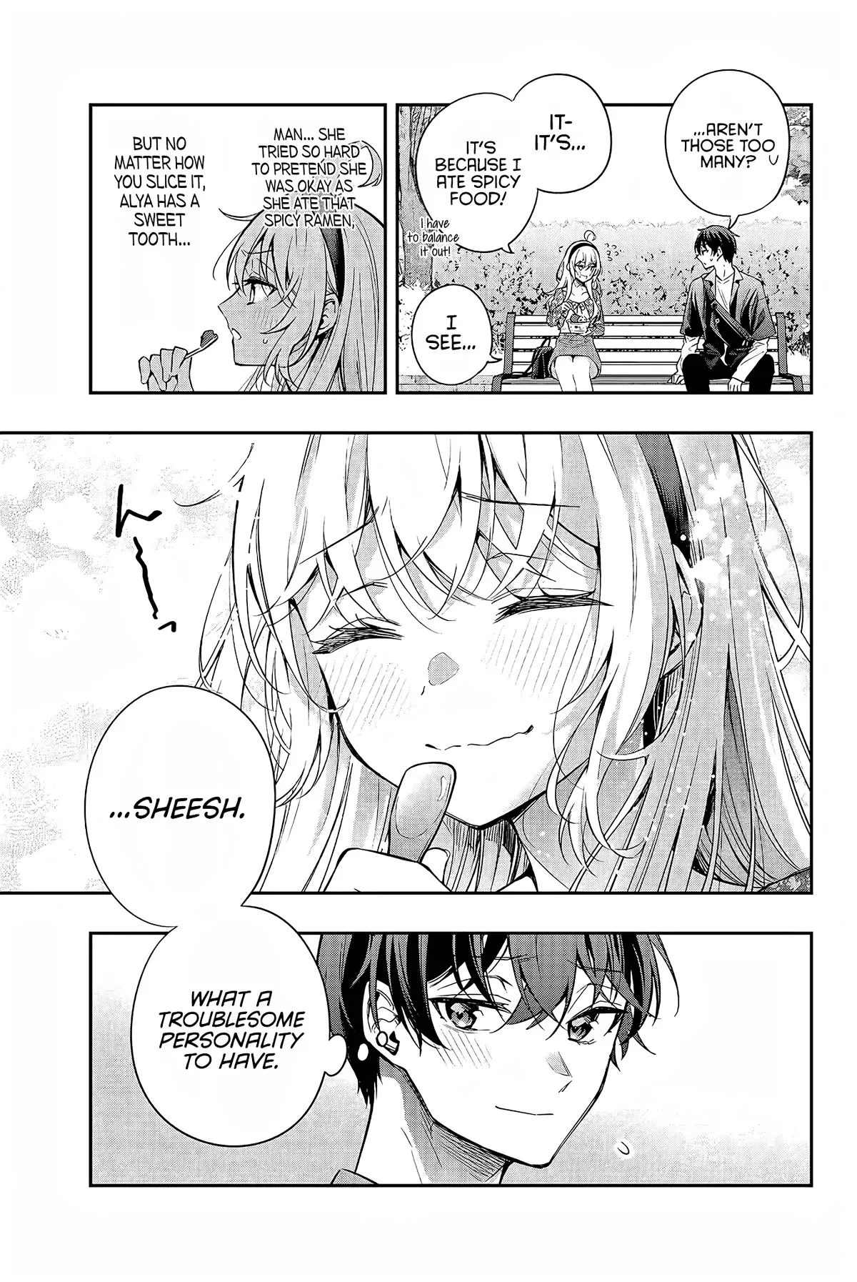 Tokidoki Bosotto Russia-go de Dereru Tonari no Alya-san Chapter 22 page 14 - 