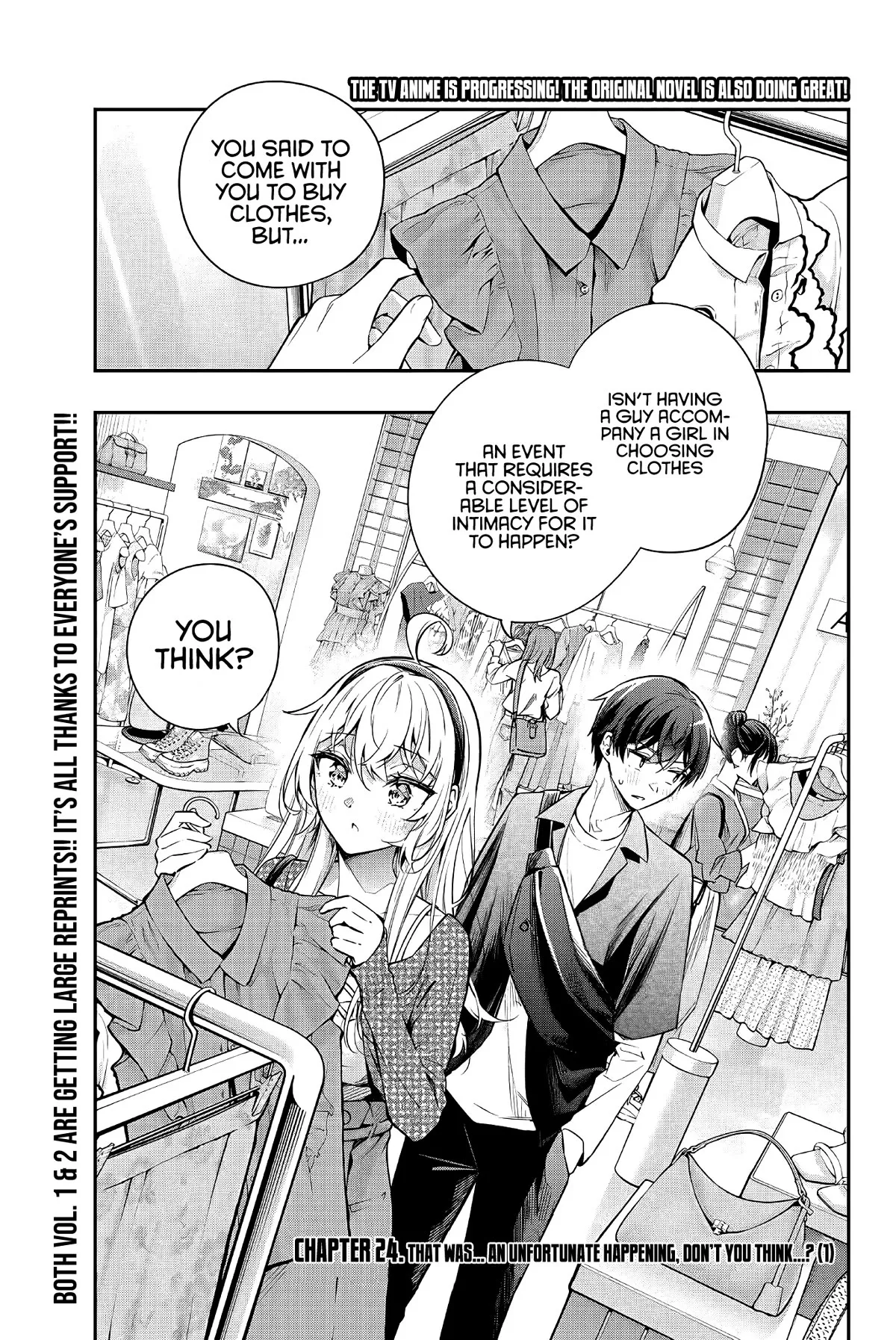 Tokidoki Bosotto Russia-go de Dereru Tonari no Alya-san Chapter 24 page 2 - 