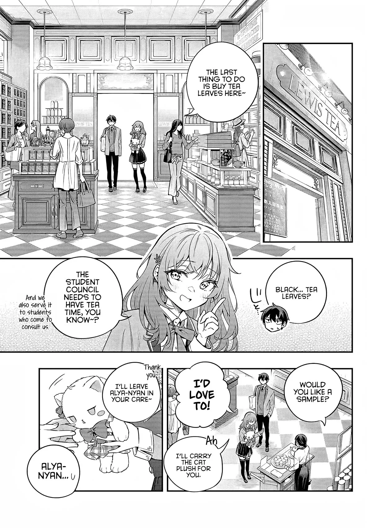 Tokidoki Bosotto Russia-go de Dereru Tonari no Alya-san Chapter 27 page 4 - 