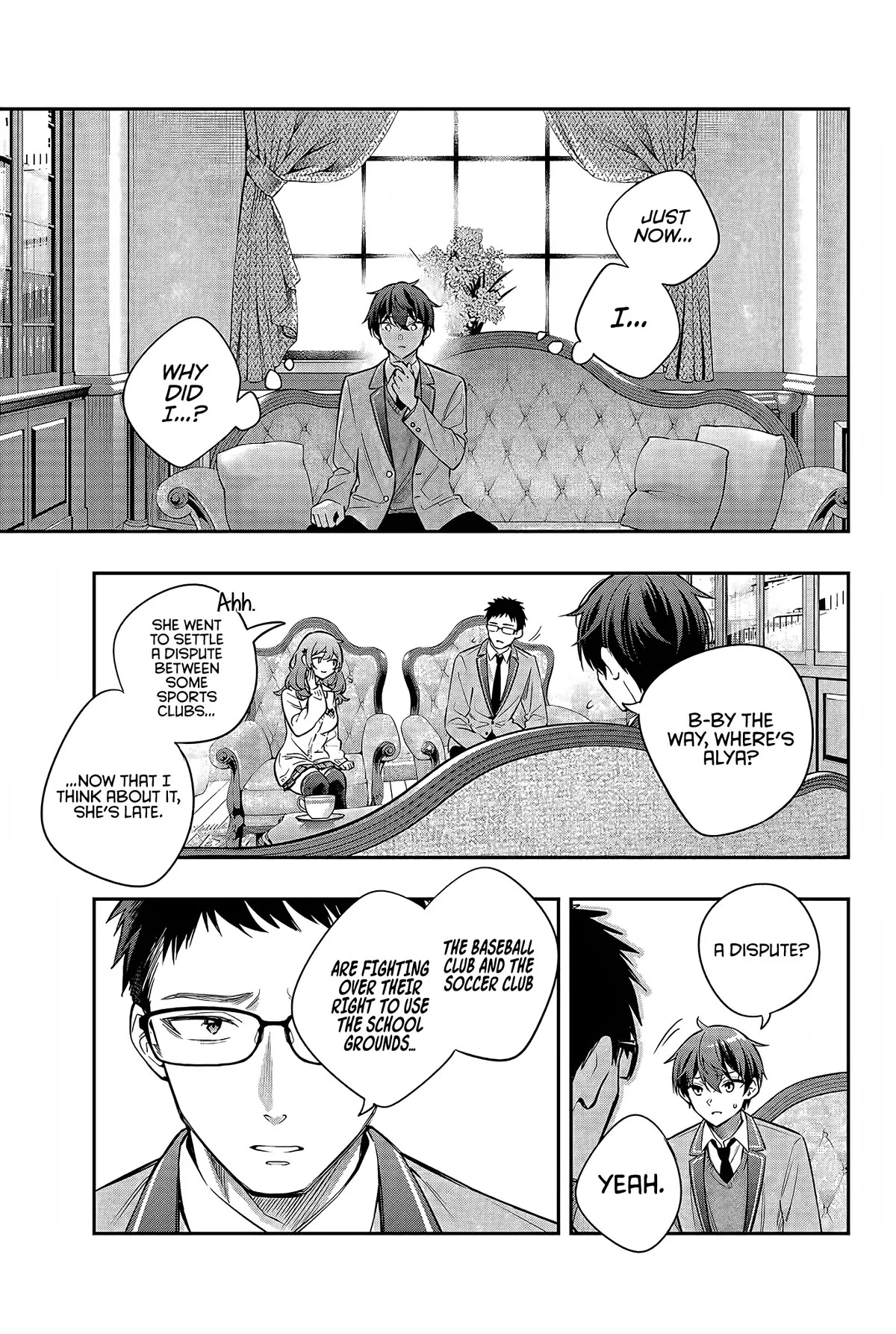 Tokidoki Bosotto Russia-go de Dereru Tonari no Alya-san Chapter 28 page 4 - 