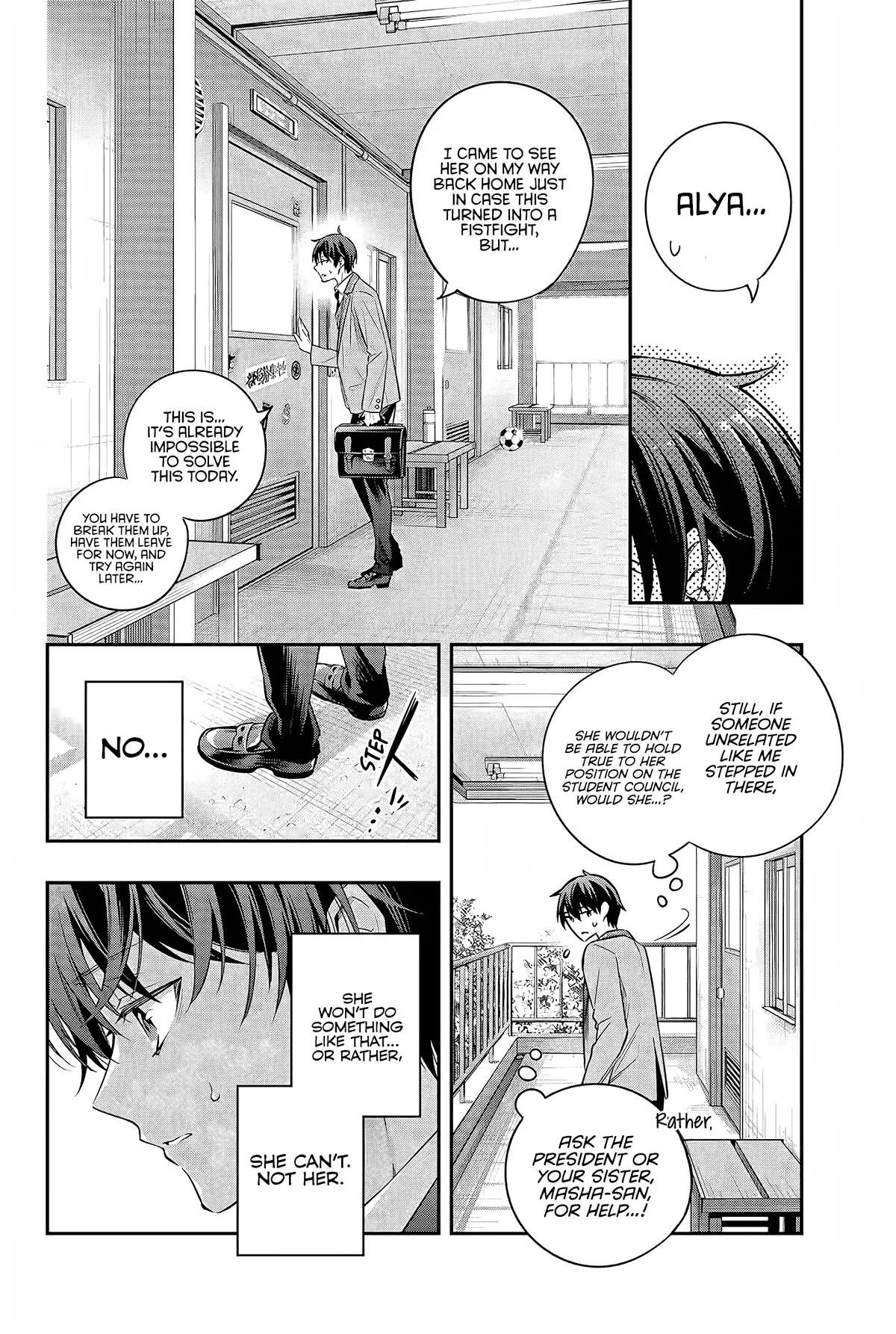 Tokidoki Bosotto Russia-go de Dereru Tonari no Alya-san Chapter 28 page 9 - 
