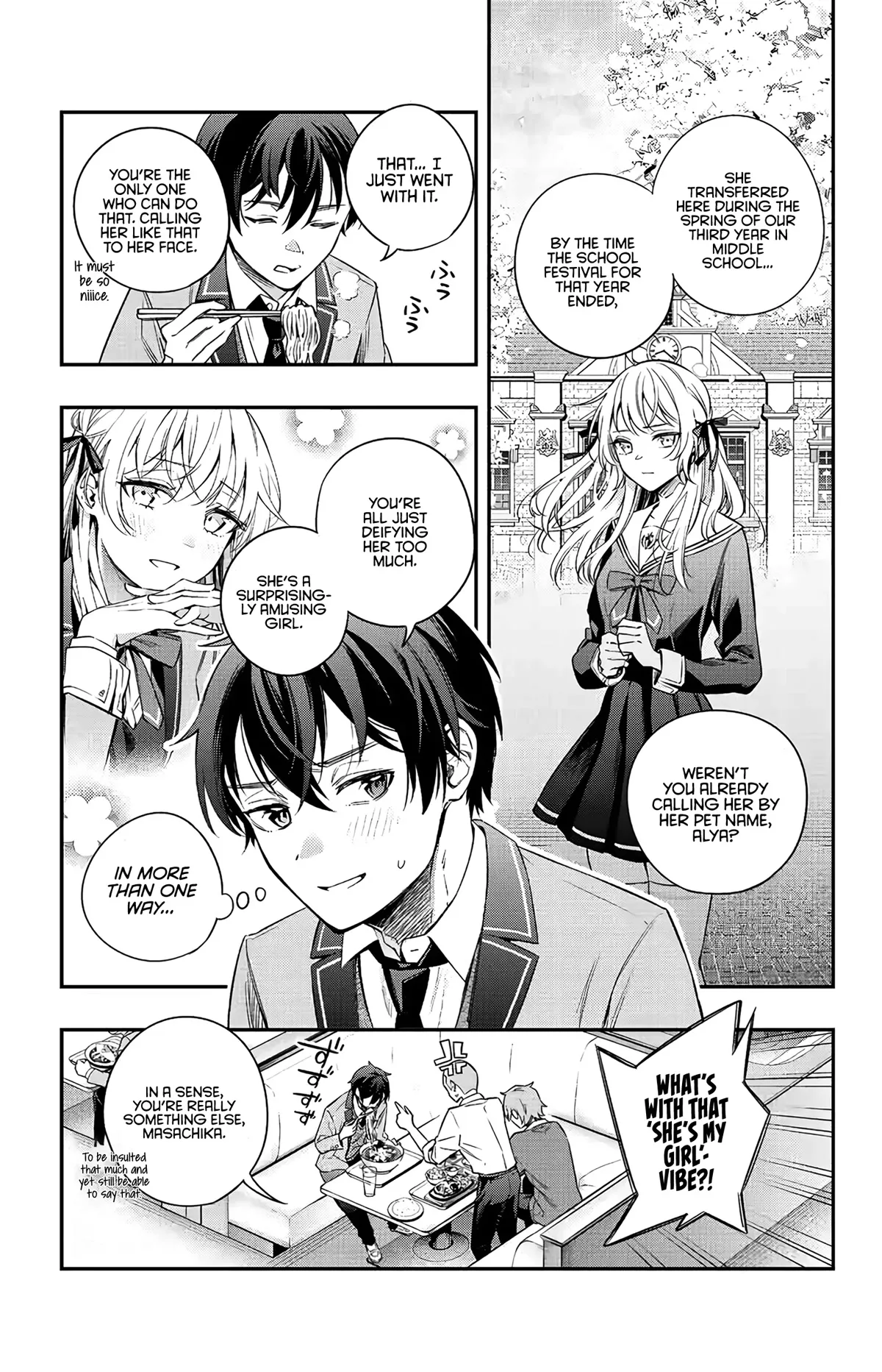 Tokidoki Bosotto Russia-go de Dereru Tonari no Alya-san Chapter 3 page 6 - 