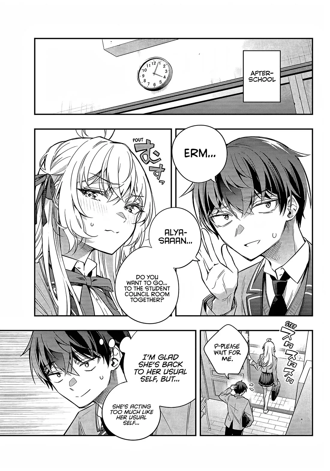 Tokidoki Bosotto Russia-go de Dereru Tonari no Alya-san Chapter 35 page 12 - 