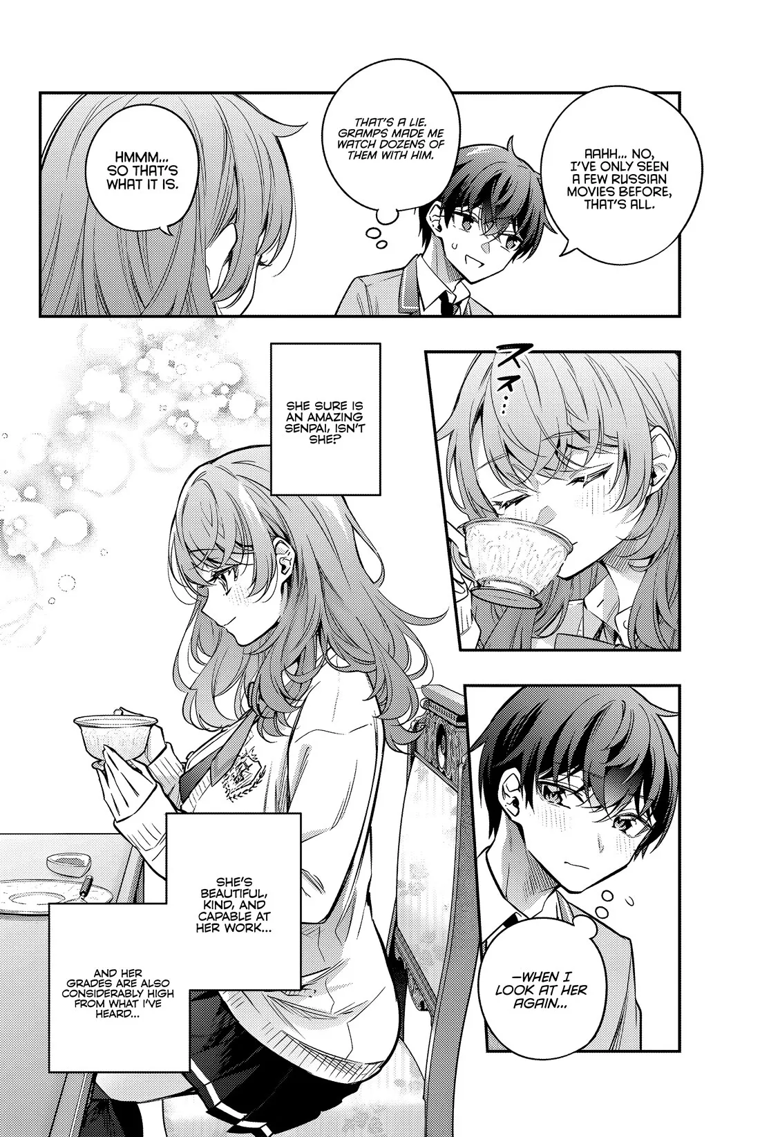 Tokidoki Bosotto Russia-go de Dereru Tonari no Alya-san Chapter 39 page 9 - 