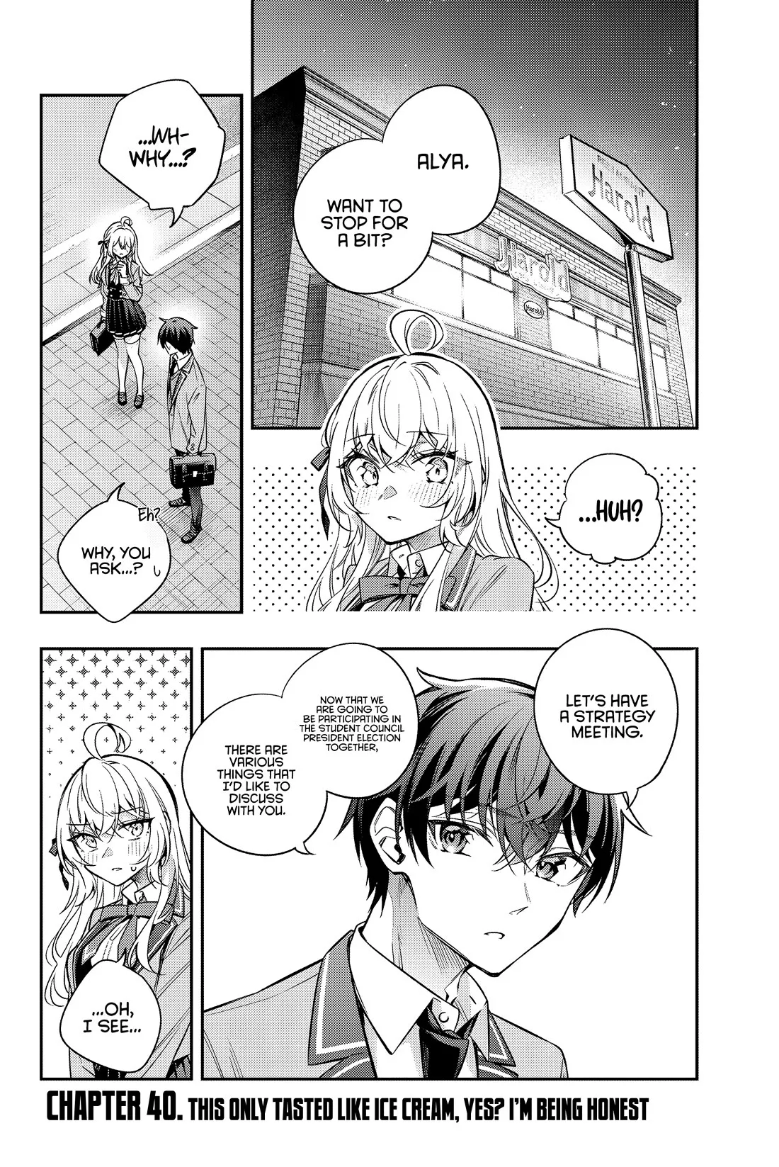 Tokidoki Bosotto Russia-go de Dereru Tonari no Alya-san Chapter 40 page 3 - 