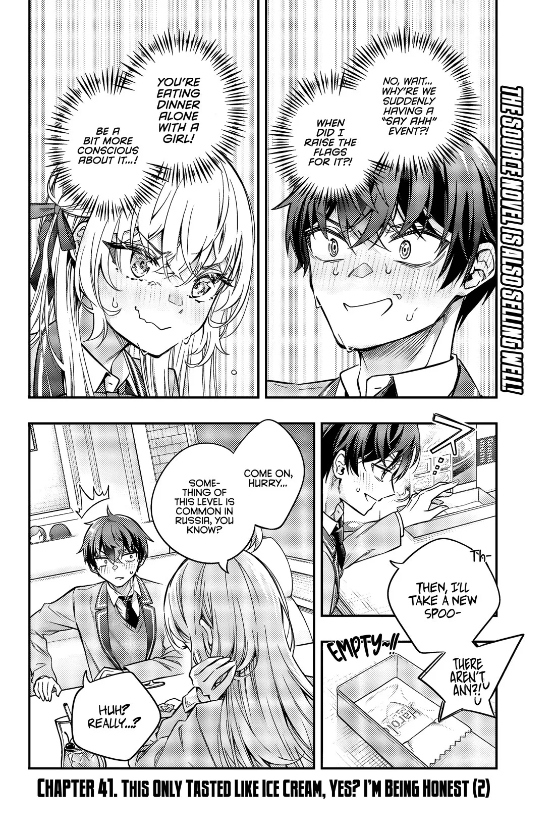 Tokidoki Bosotto Russia-go de Dereru Tonari no Alya-san Chapter 41 page 3 - 