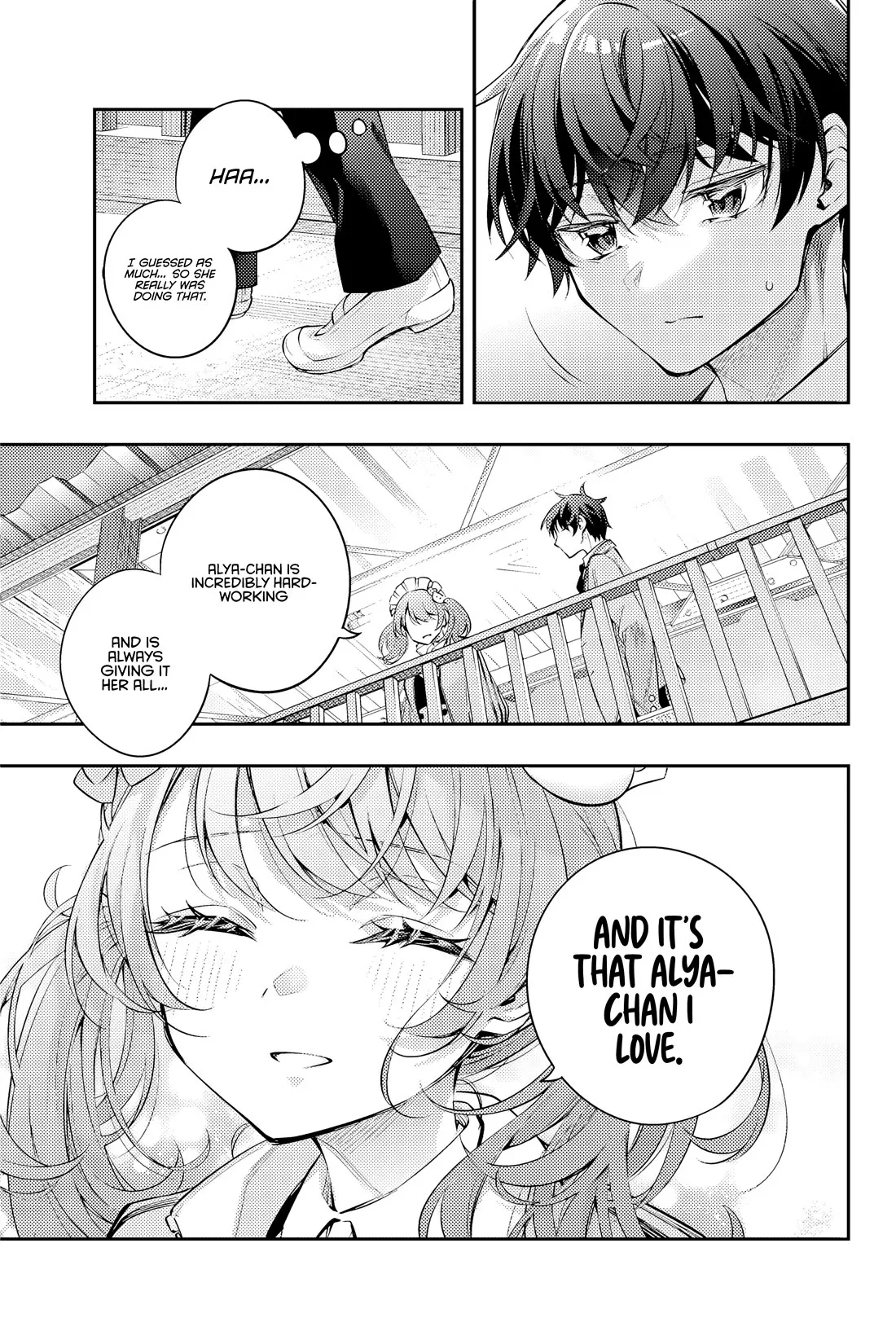 Tokidoki Bosotto Russia-go de Dereru Tonari no Alya-san Chapter 50 page 12 - 