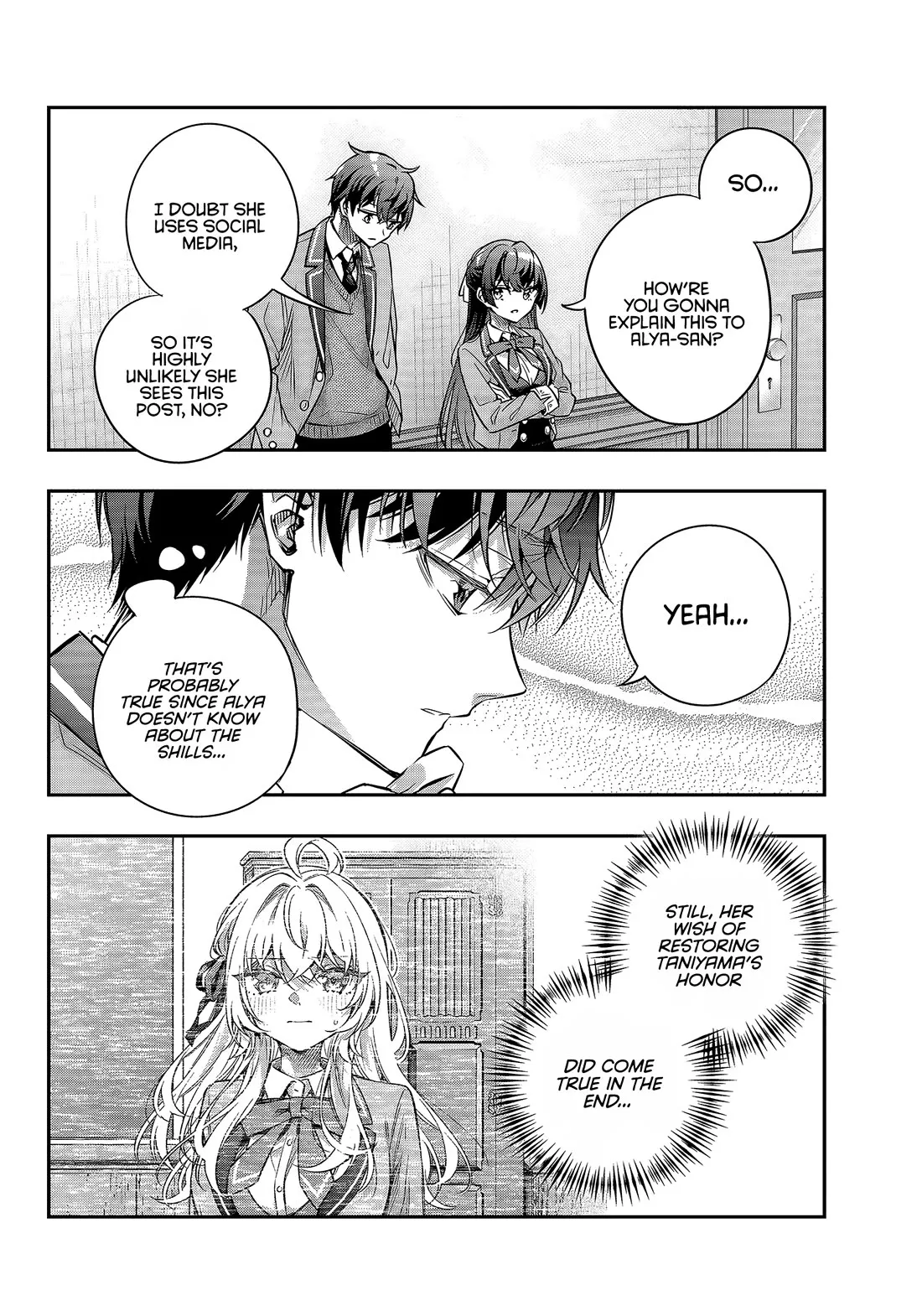 Tokidoki Bosotto Russia-go de Dereru Tonari no Alya-san Chapter 76 page 12 - 