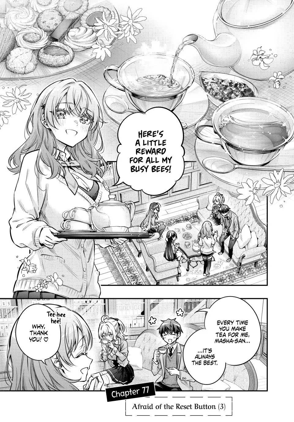 Tokidoki Bosotto Russia-go de Dereru Tonari no Alya-san Chapter 77 page 1 - 