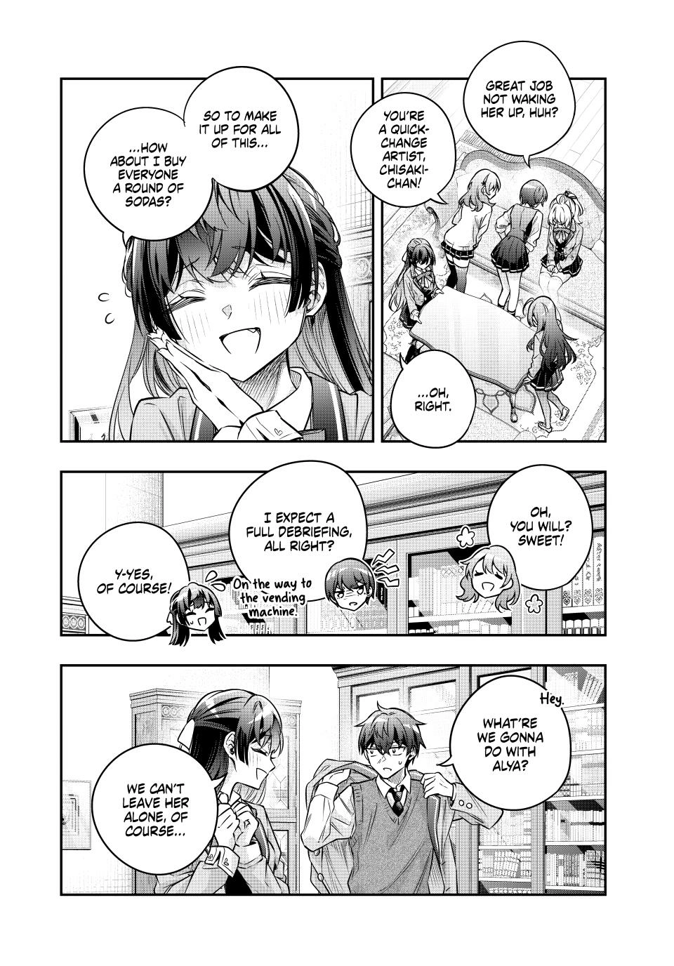 Tokidoki Bosotto Russia-go de Dereru Tonari no Alya-san Chapter 79 page 10 - 