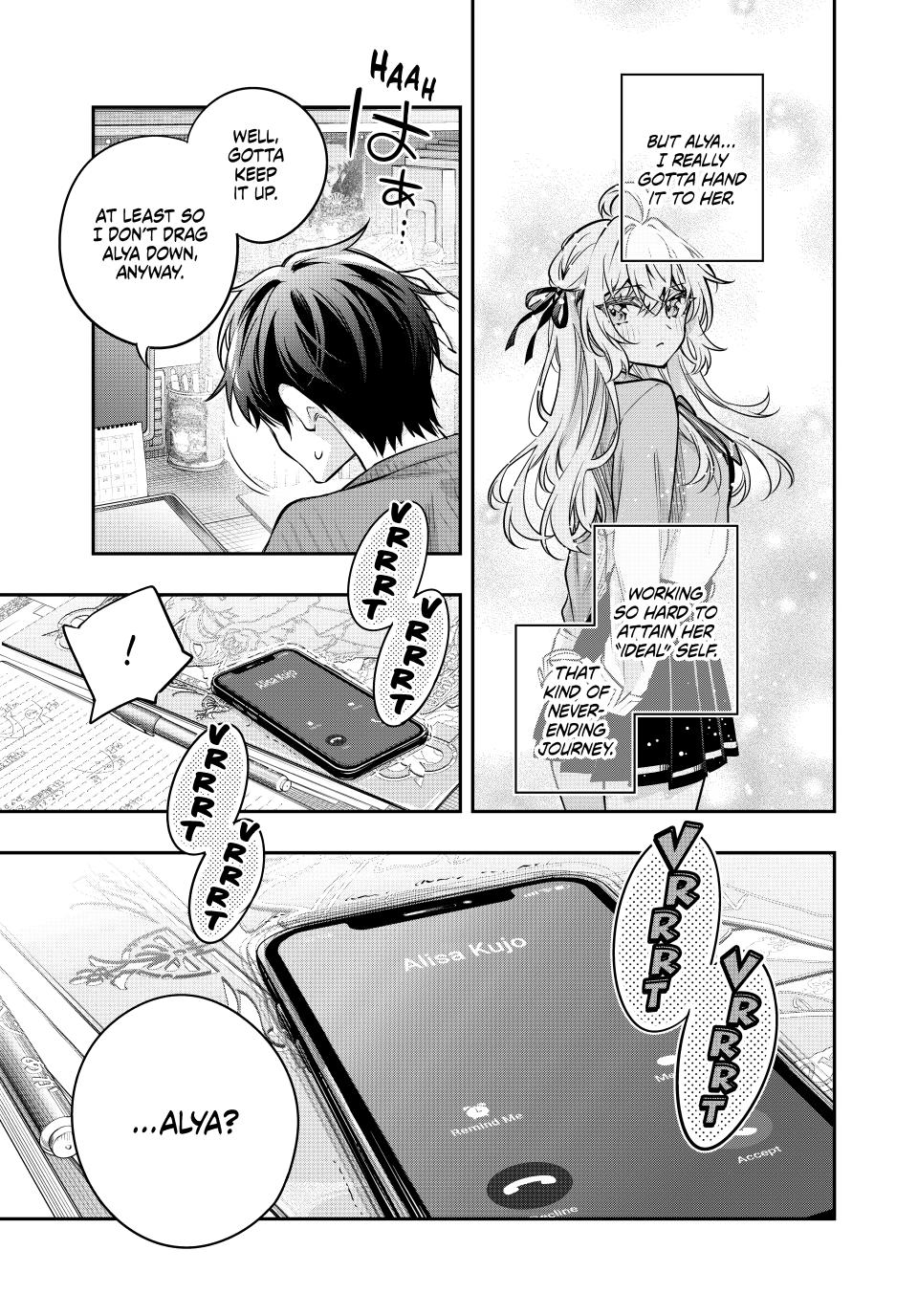 Tokidoki Bosotto Russia-go de Dereru Tonari no Alya-san Chapter 82 page 3 - 