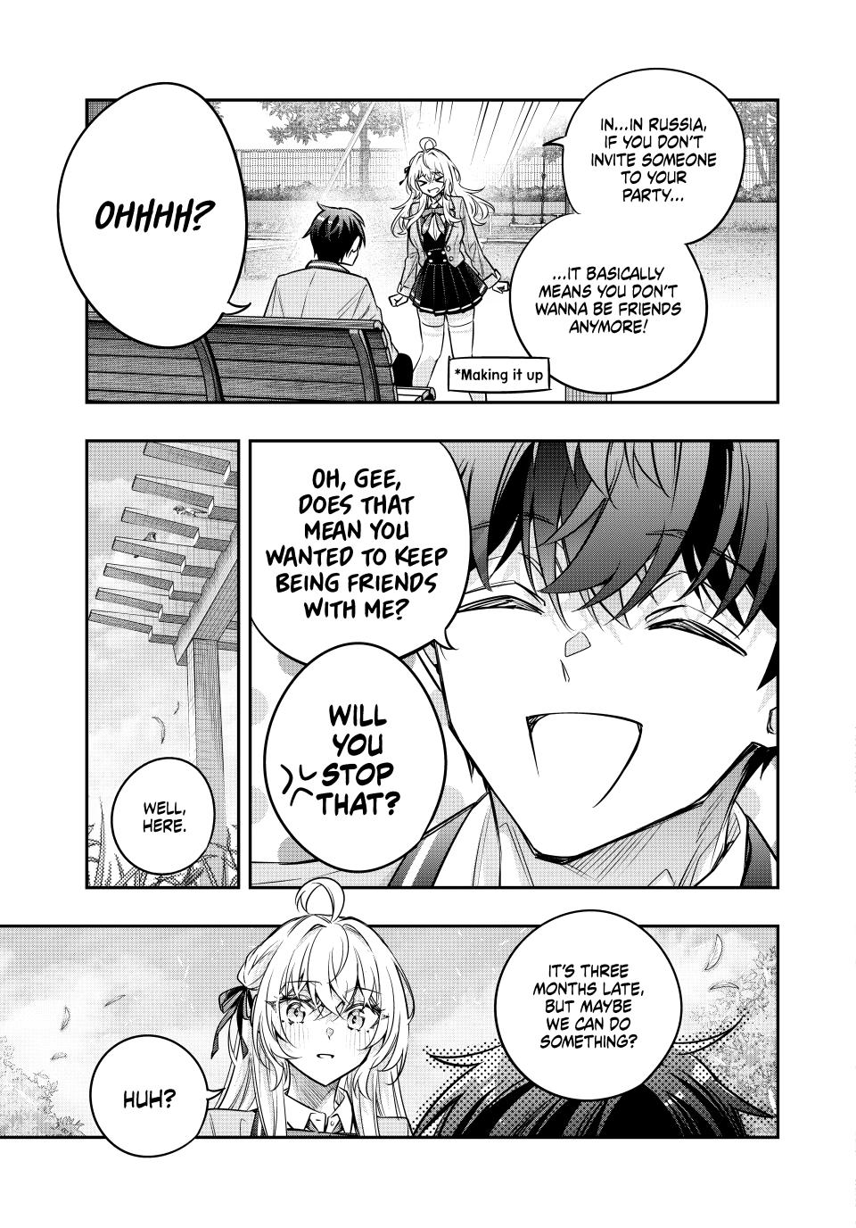Tokidoki Bosotto Russia-go de Dereru Tonari no Alya-san Chapter 84 page 15 - 
