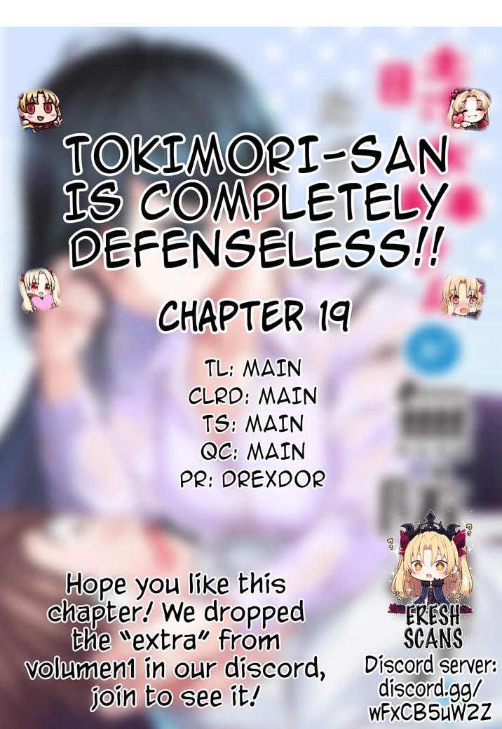 Tokimari-san is Completely Defenseless!! Chapter 19 page 1 - 