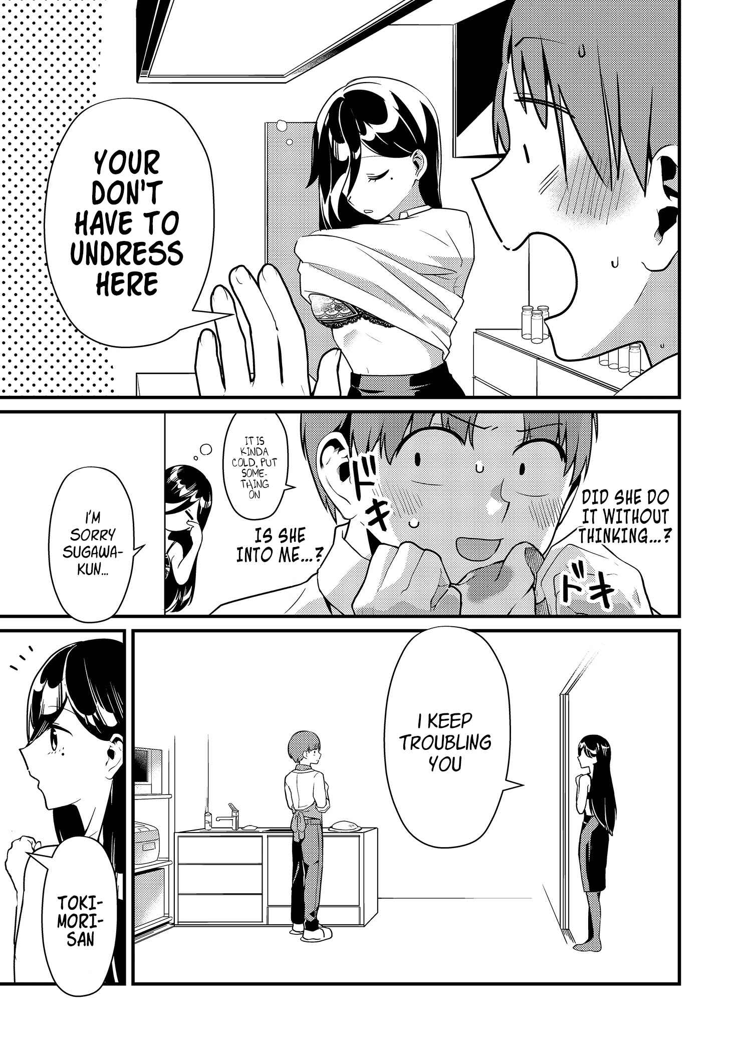 Tokimari-san is Completely Defenseless!! Chapter 3 page 8 - 