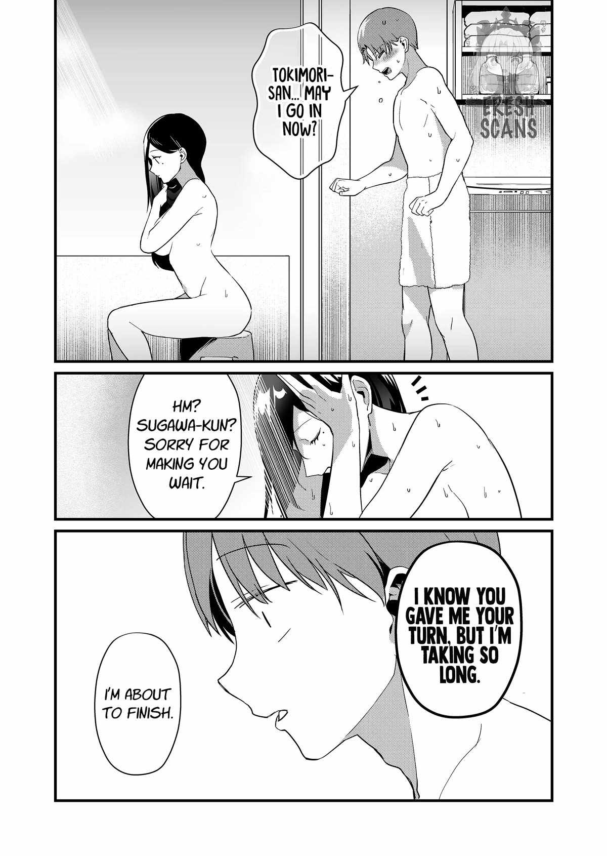 Tokimari-san is Completely Defenseless!! Chapter 35 page 8 - 